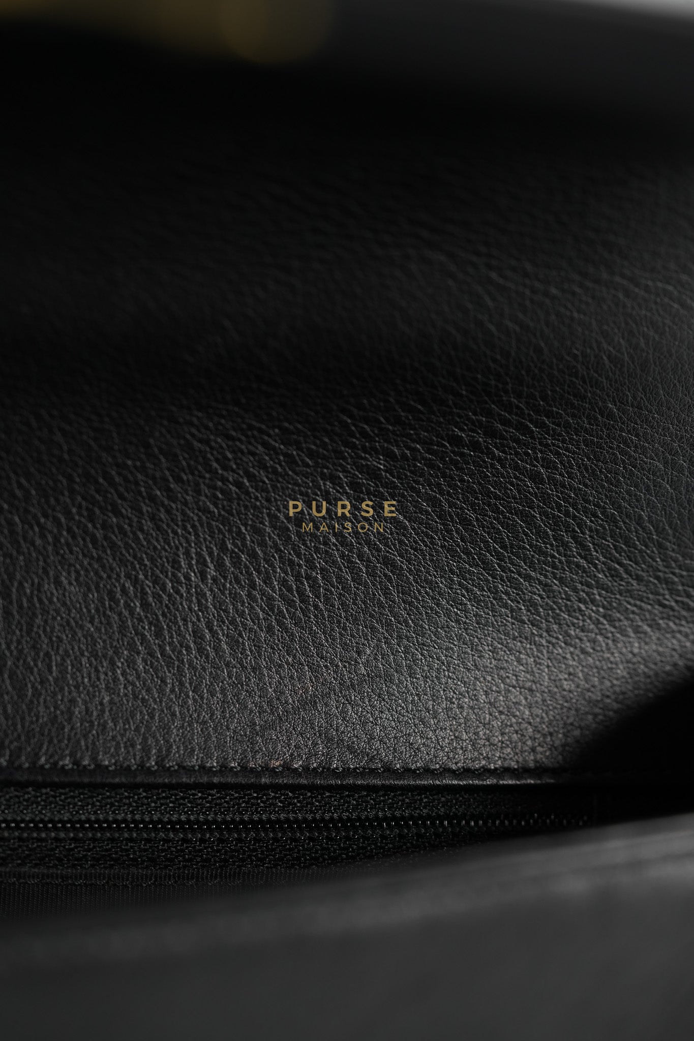 Boy New Medium in Black Quilted Lambskin Leather and Aged Gold Hardware Series 20 | Purse Maison Luxury Bags Shop