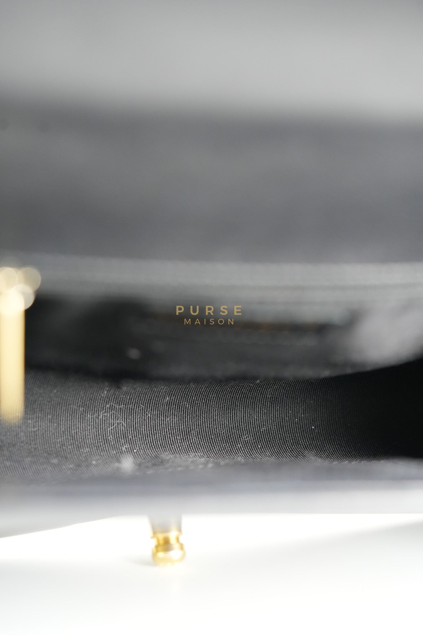 Boy New Medium in Black Quilted Lambskin Leather and Aged Gold Hardware Series 20 | Purse Maison Luxury Bags Shop