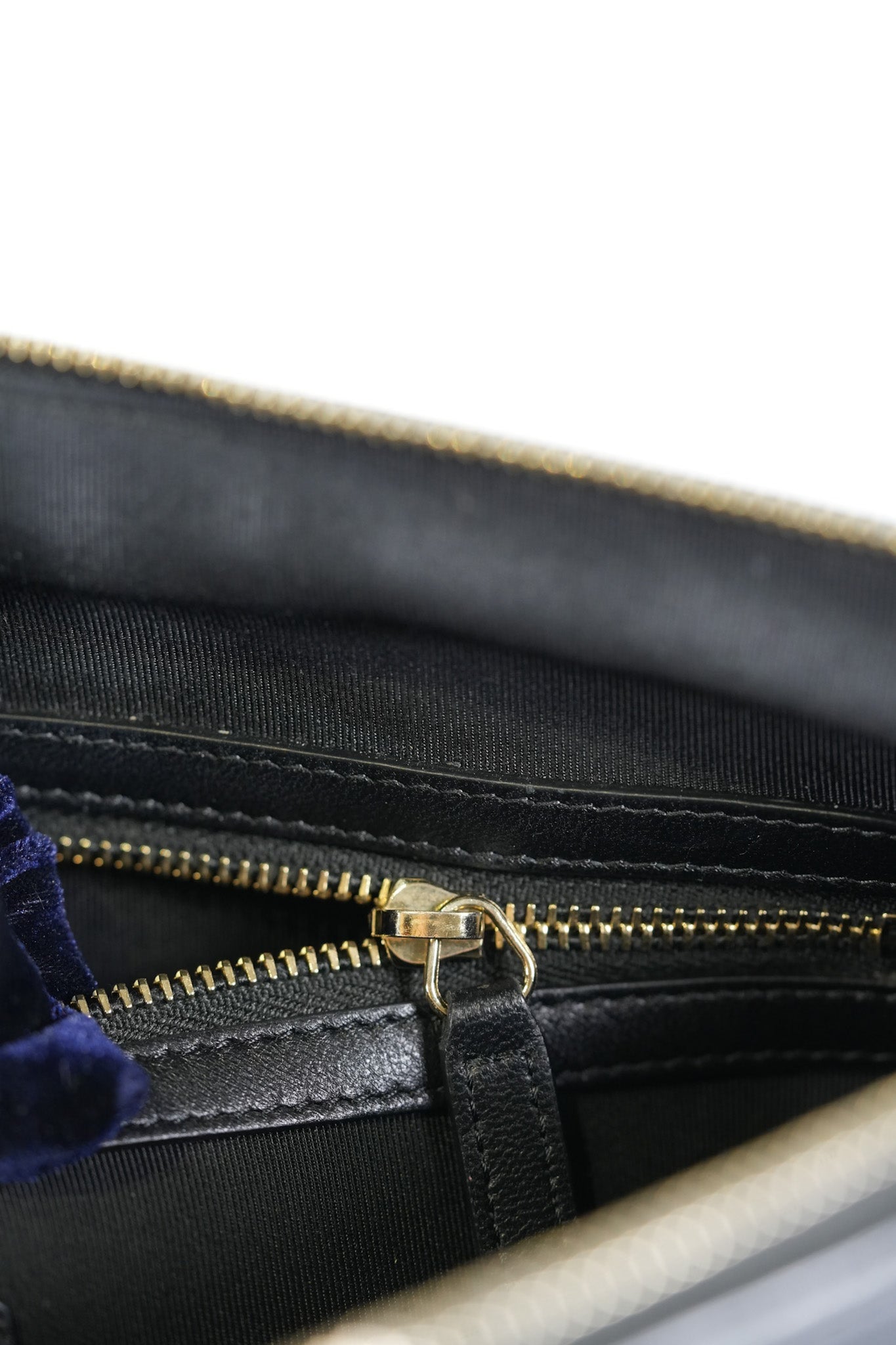 Boy O Case Clutch Bag in Black Quilted Calfskin Leather & Light Gold Hardware Series 26 | Purse Maison Luxury Bags Shop