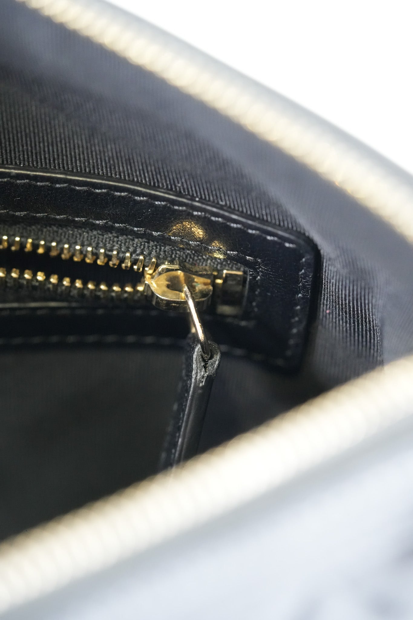 Boy O Case Clutch Bag in Black Quilted Calfskin Leather & Light Gold Hardware Series 26 | Purse Maison Luxury Bags Shop