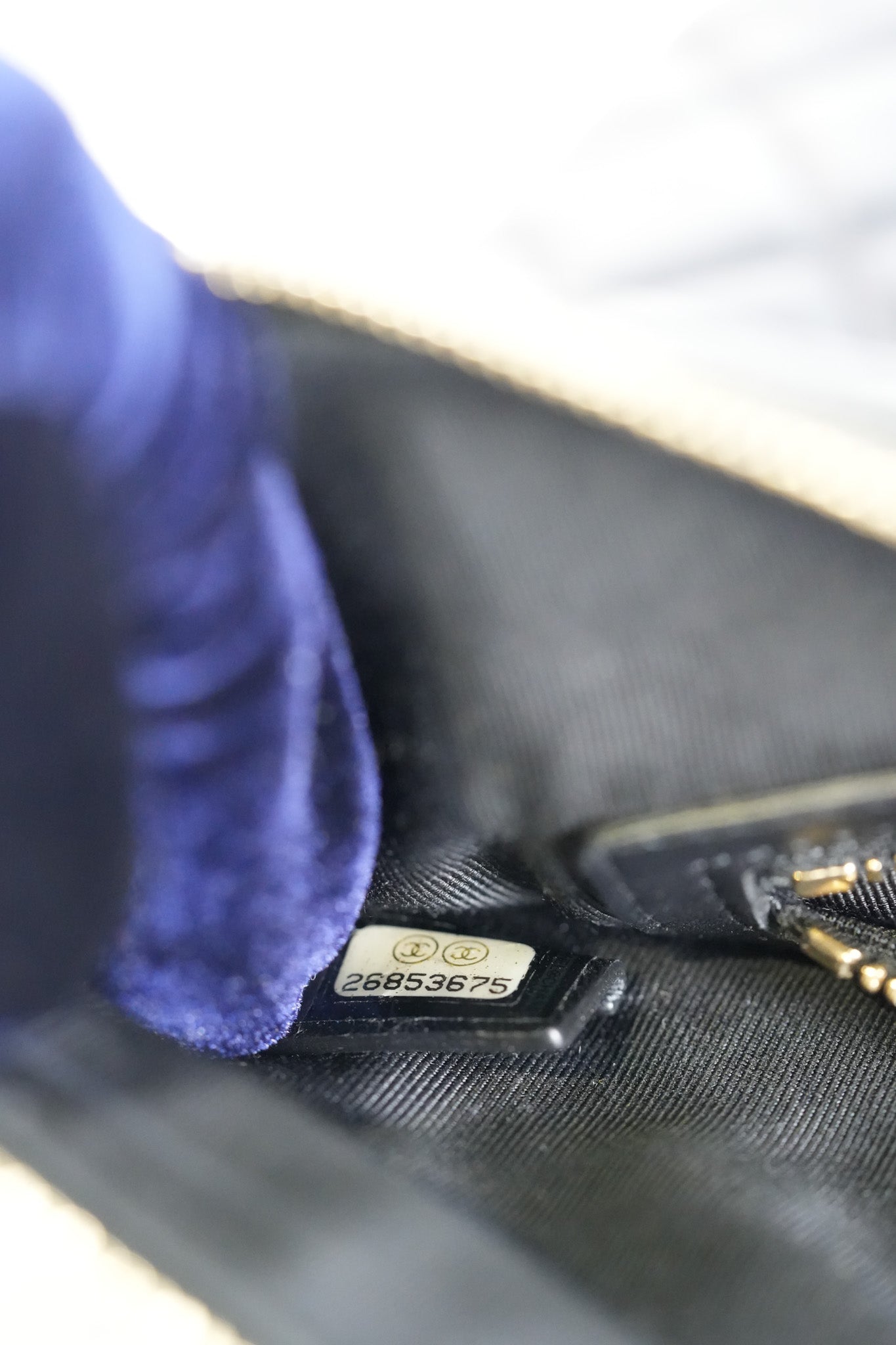 Boy O Case Clutch Bag in Black Quilted Calfskin Leather & Light Gold Hardware Series 26 | Purse Maison Luxury Bags Shop