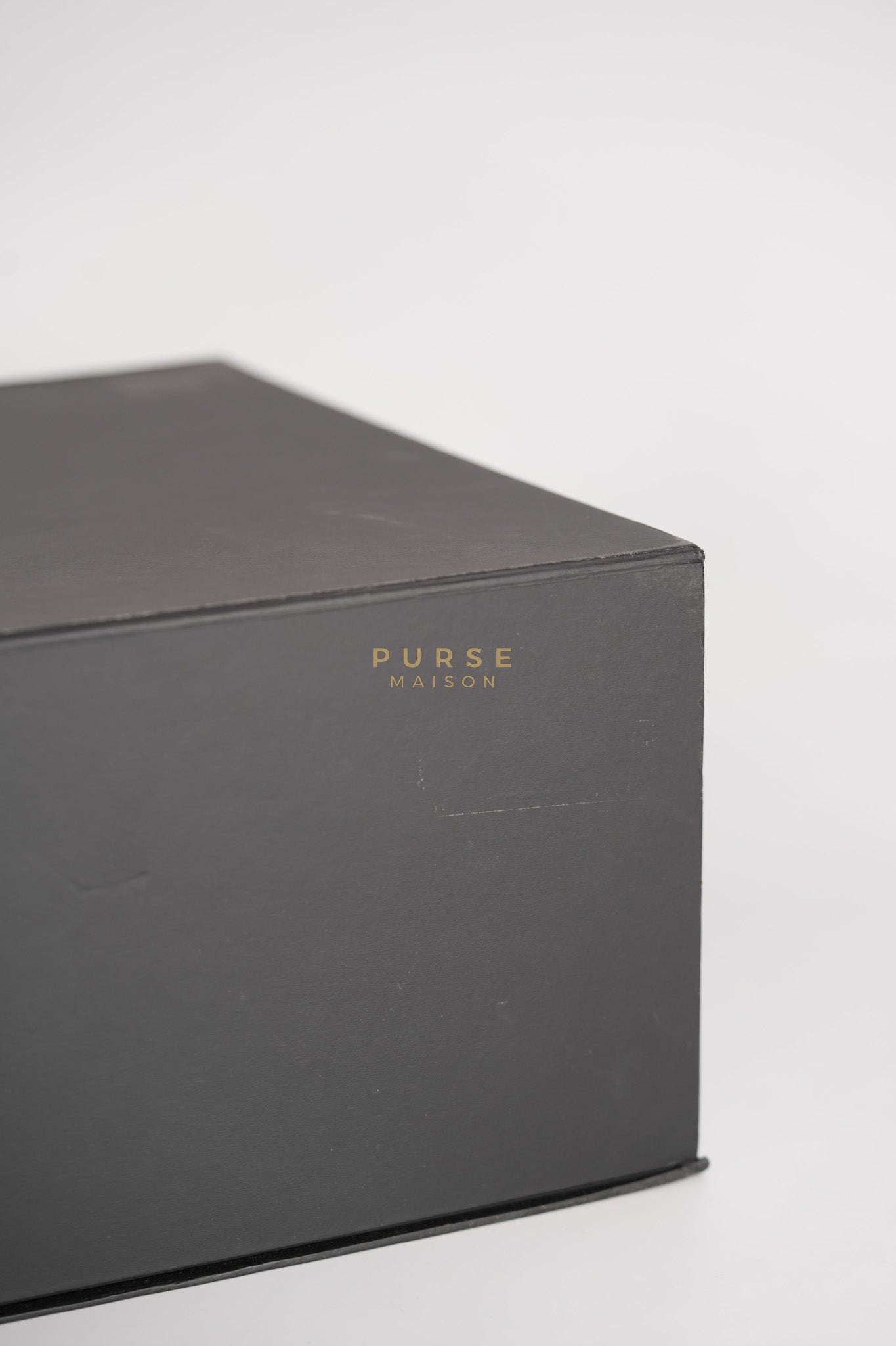 Boy Old Medium in Black Chevron Caviar Leather & Aged Gold Hardware Series 25 | Purse Maison Luxury Bags Shop