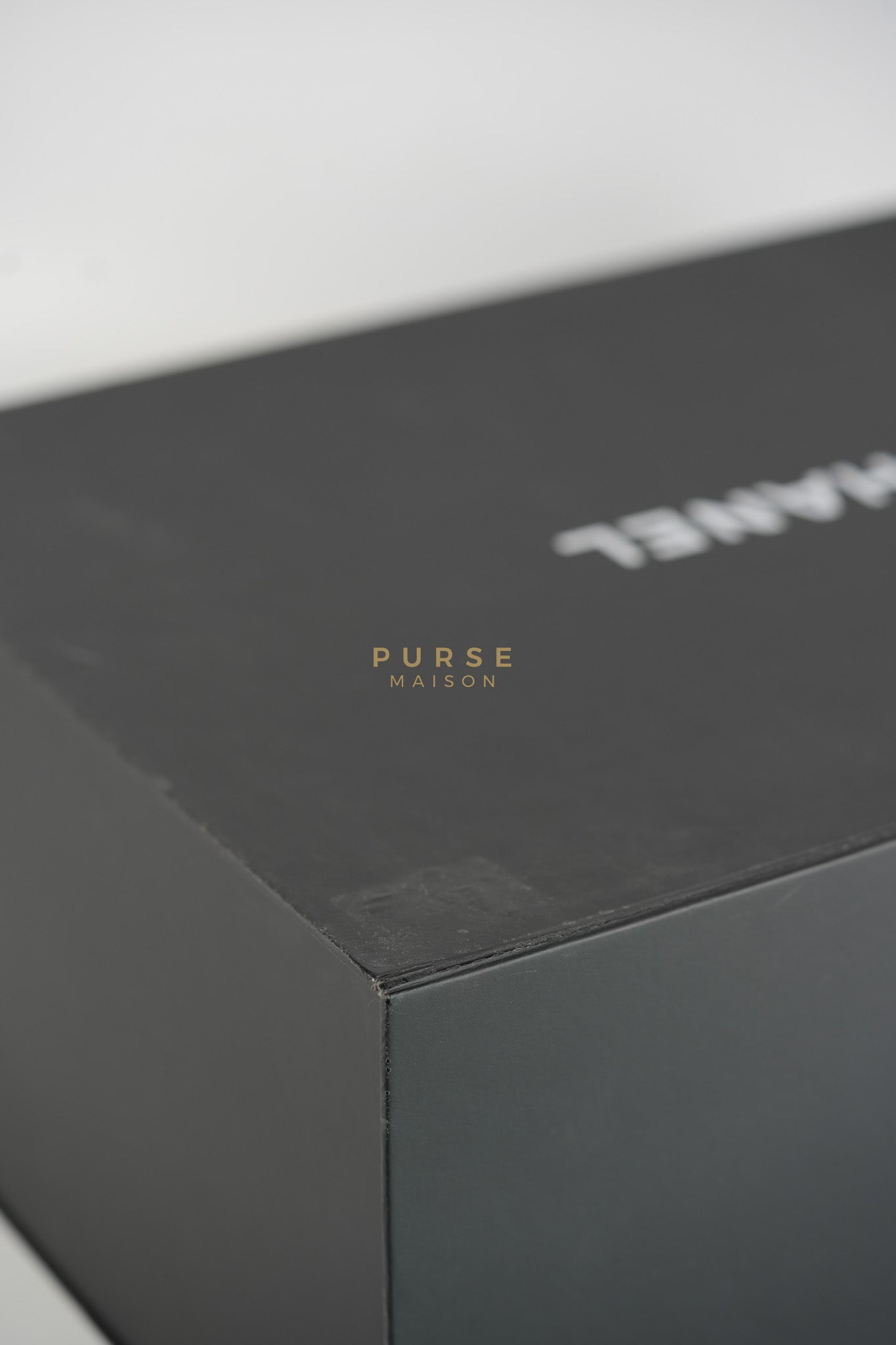 Boy Old Medium in Black Chevron Caviar Leather & Aged Gold Hardware Series 25 | Purse Maison Luxury Bags Shop