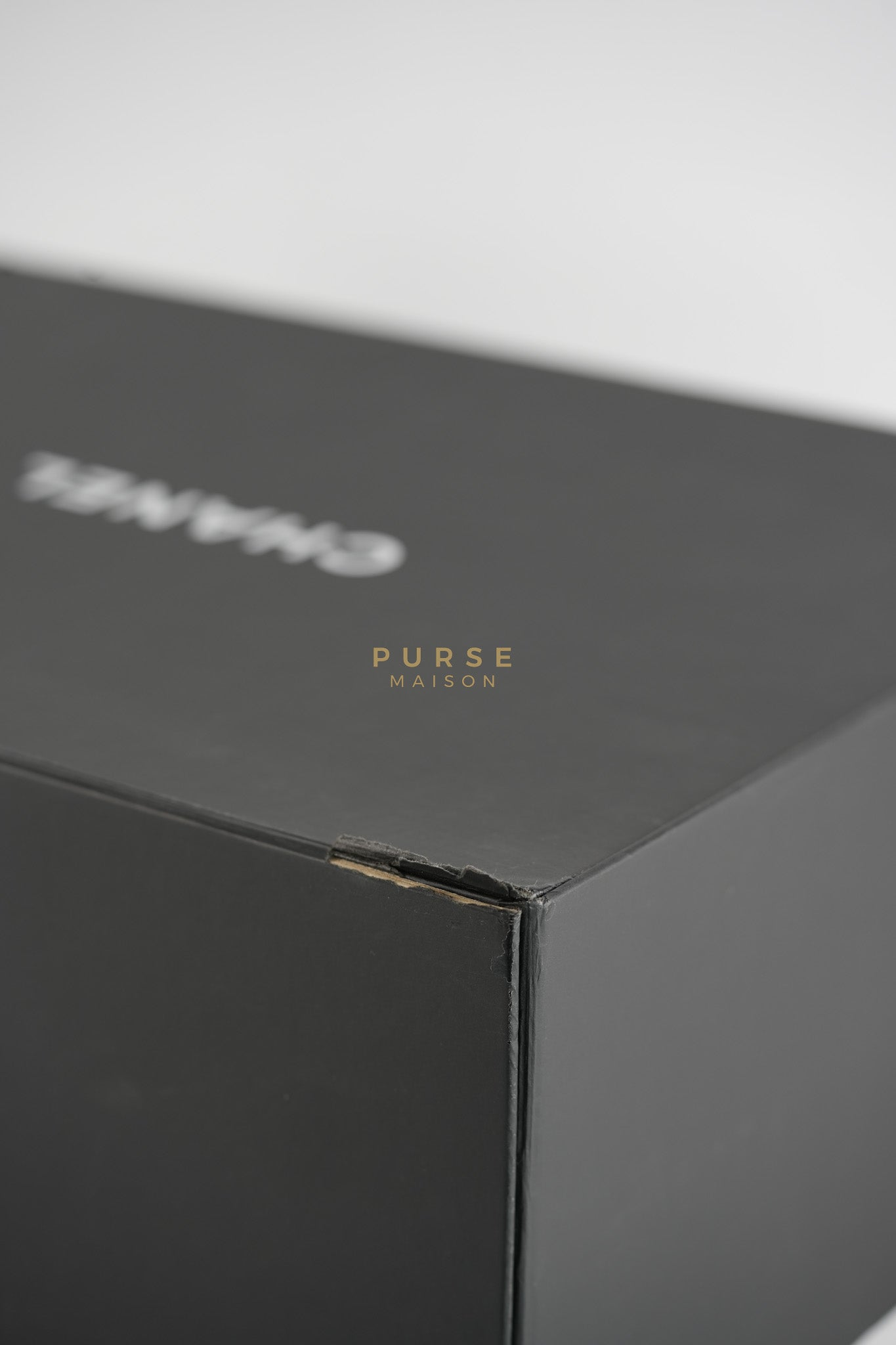 Boy Old Medium in Black Chevron Caviar Leather & Aged Gold Hardware Series 25 | Purse Maison Luxury Bags Shop