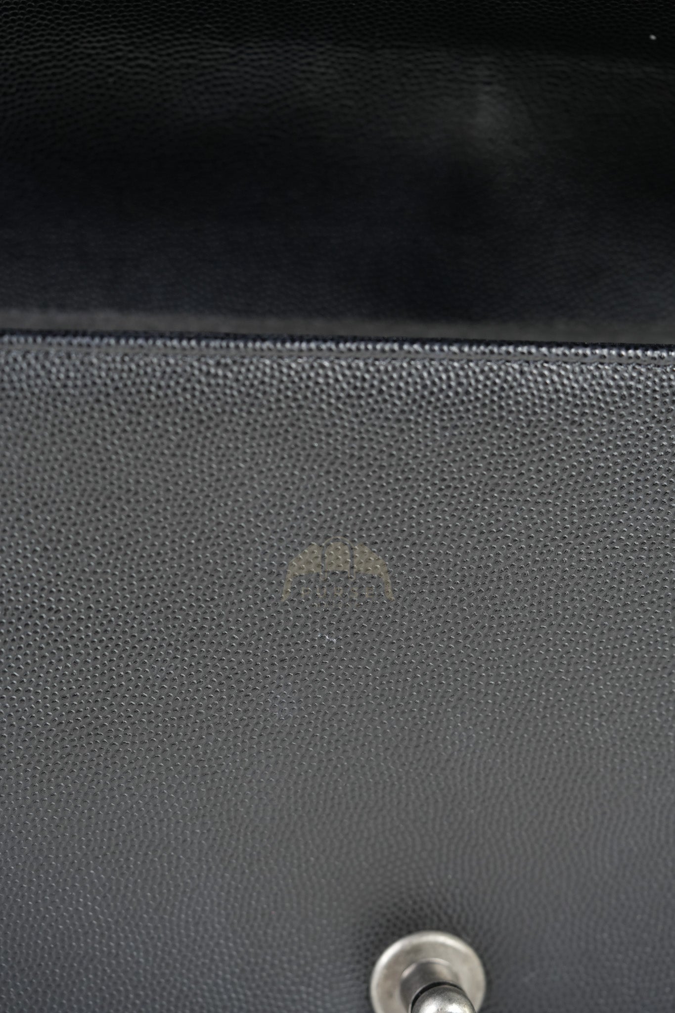 Boy Old Medium in Black Quilted Caviar Leather & Ruthenium Hardware Series 29 | Purse Maison Luxury Bags Shop