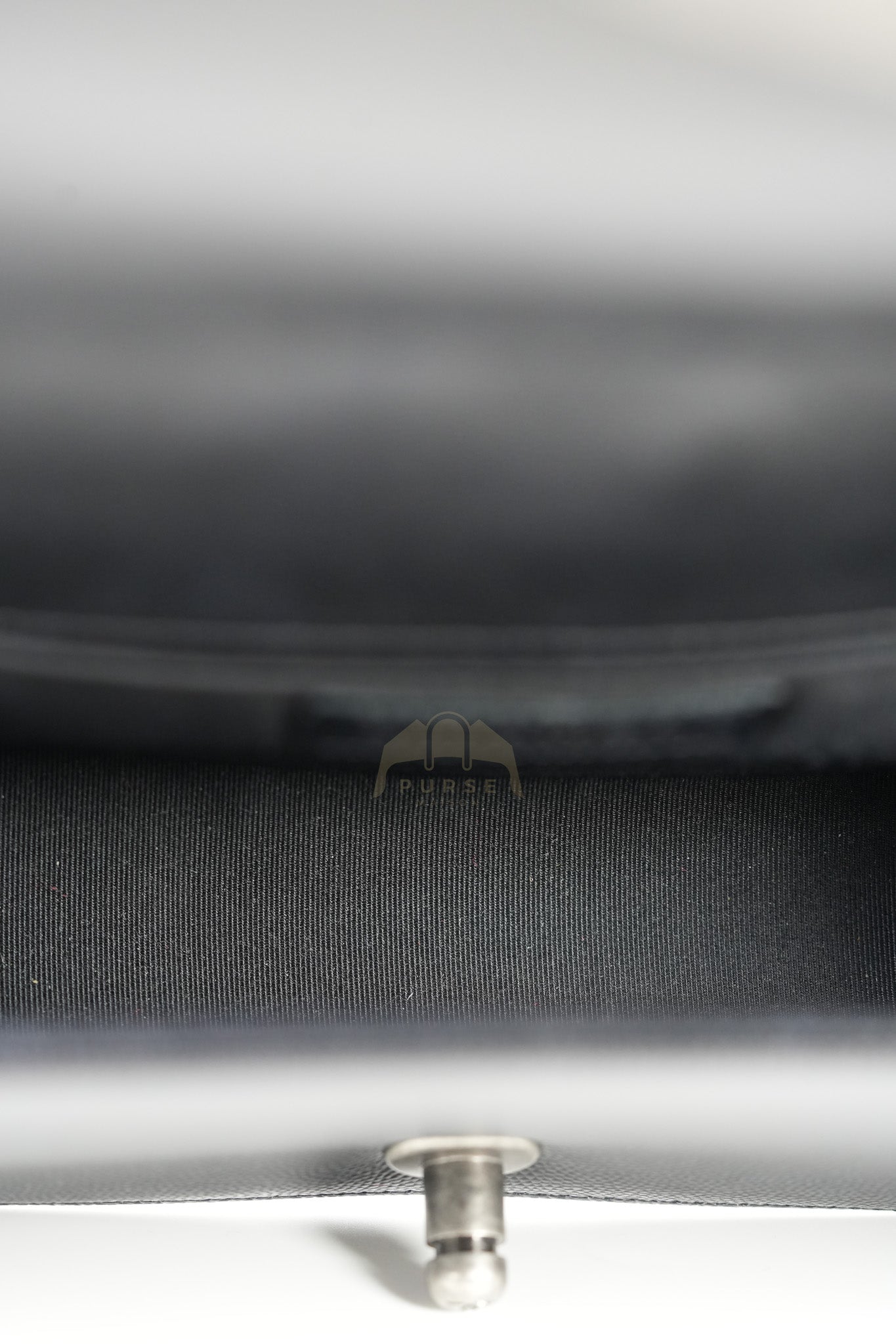 Boy Old Medium in Black Quilted Caviar Leather & Ruthenium Hardware Series 29 | Purse Maison Luxury Bags Shop