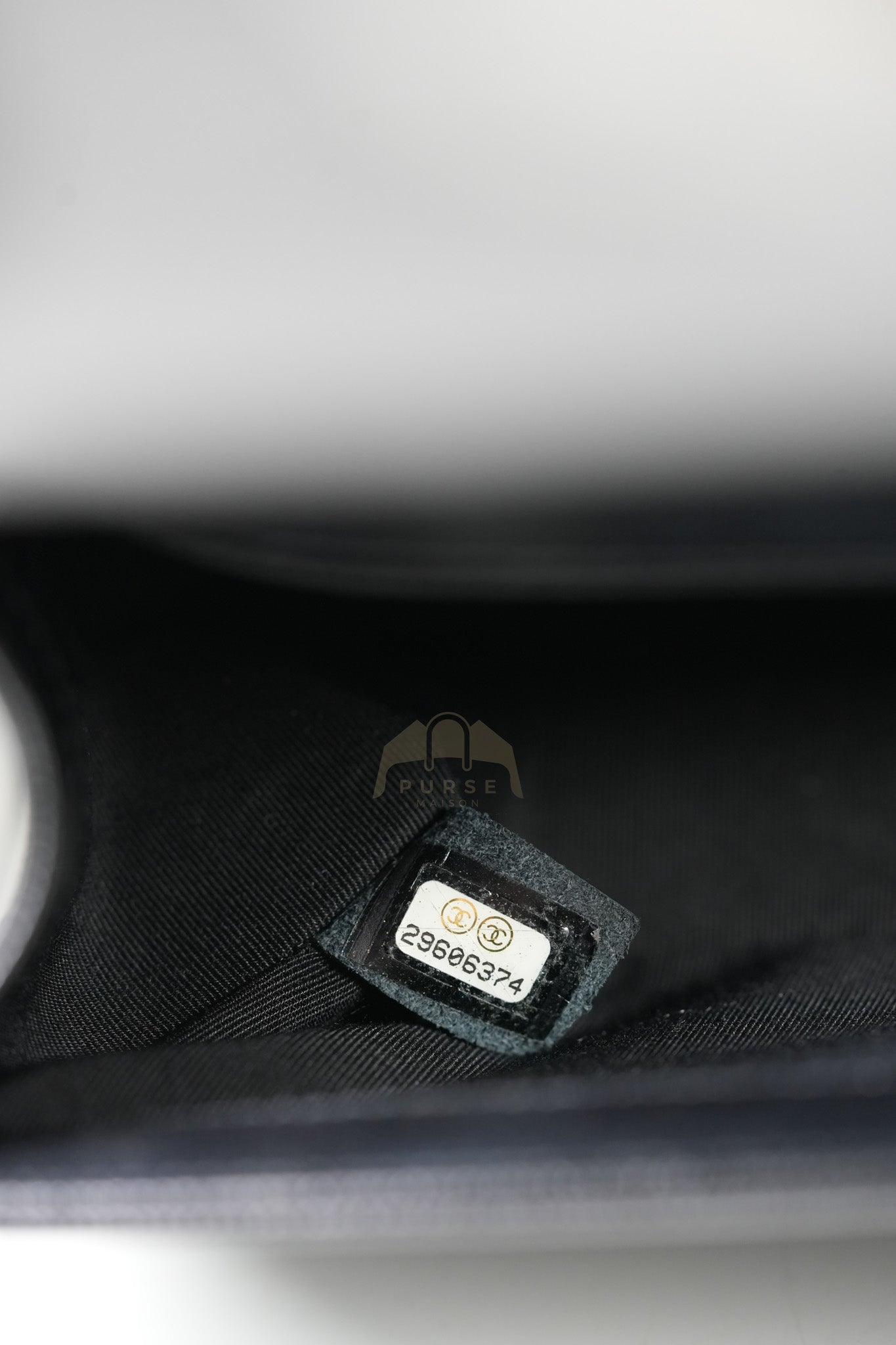 Boy Old Medium in Black Quilted Caviar Leather & Ruthenium Hardware Series 29 | Purse Maison Luxury Bags Shop