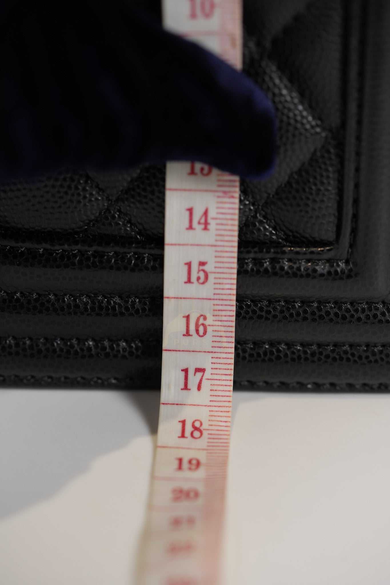 Boy Old Medium in Black Quilted Caviar Leather & Ruthenium Hardware Series 29 | Purse Maison Luxury Bags Shop