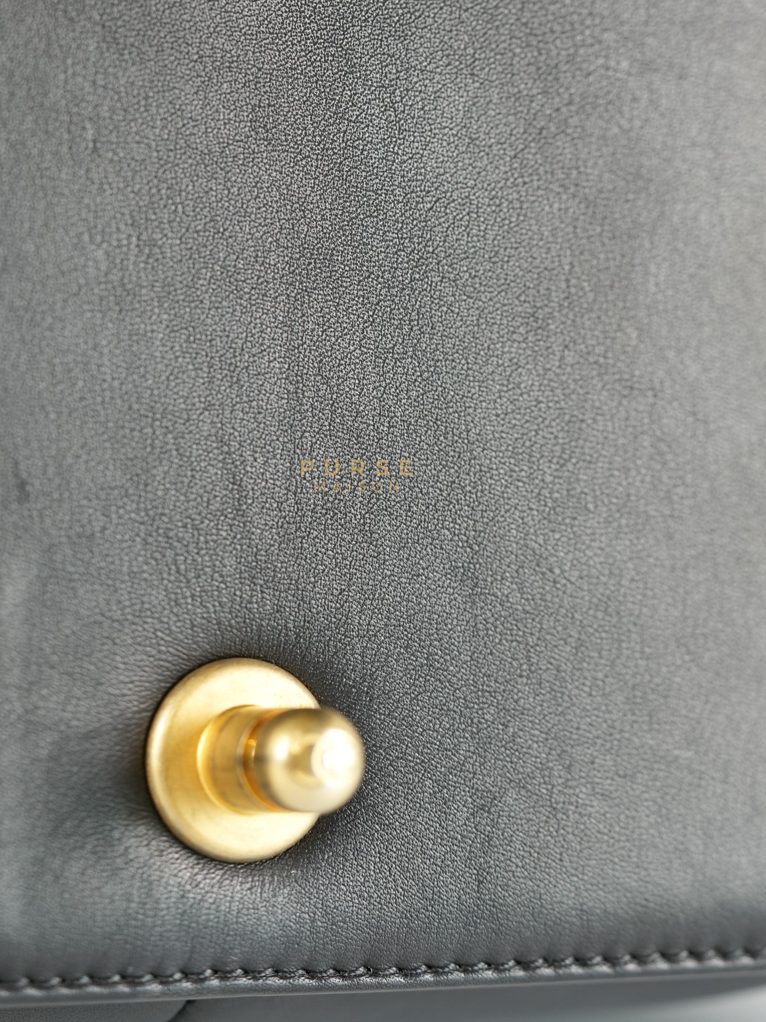 Boy Old Medium in Chevron Lambskin Leather and Aged Gold Harware Series 25 | Purse Maison Luxury Bags Shop