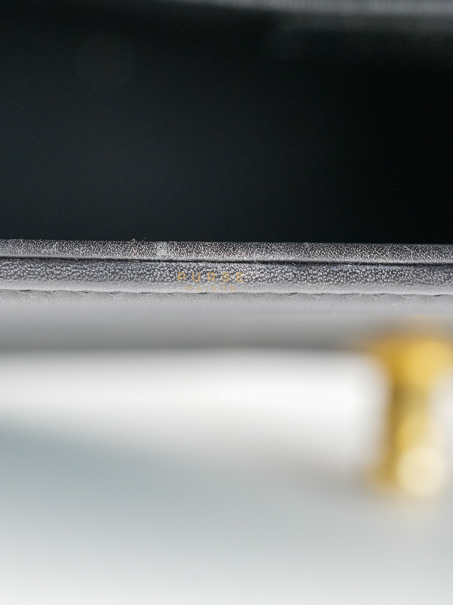 Boy Old Medium in Chevron Lambskin Leather and Aged Gold Harware Series 25 | Purse Maison Luxury Bags Shop