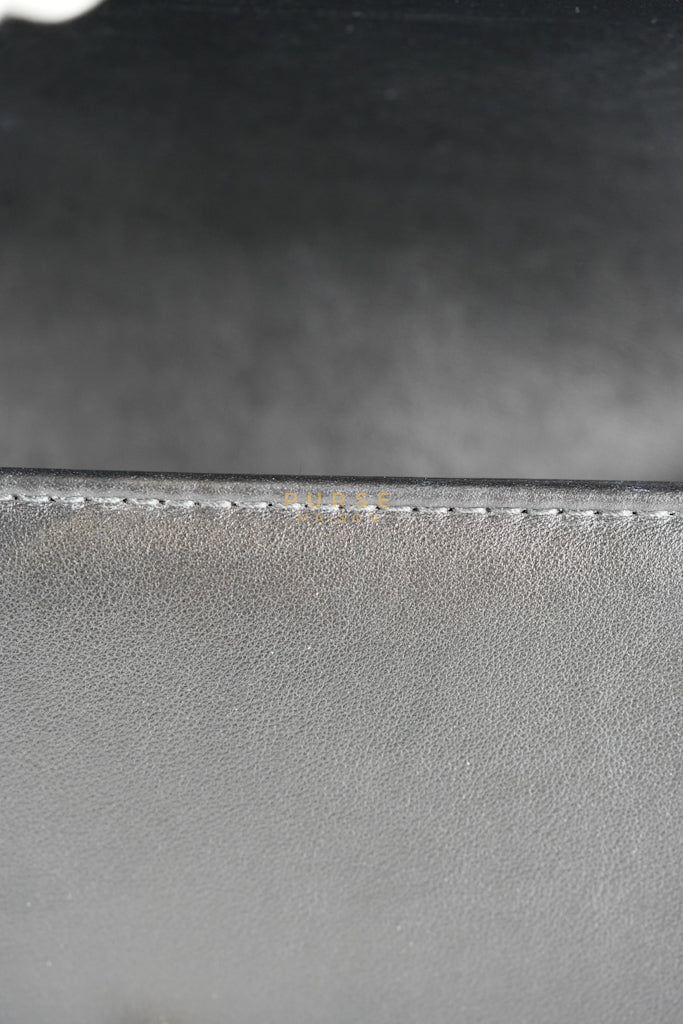 Boy Small Black Gripoix Quilted Lambskin Leather in Aged Gold Hardware Series 30 | Purse Maison Luxury Bags Shop