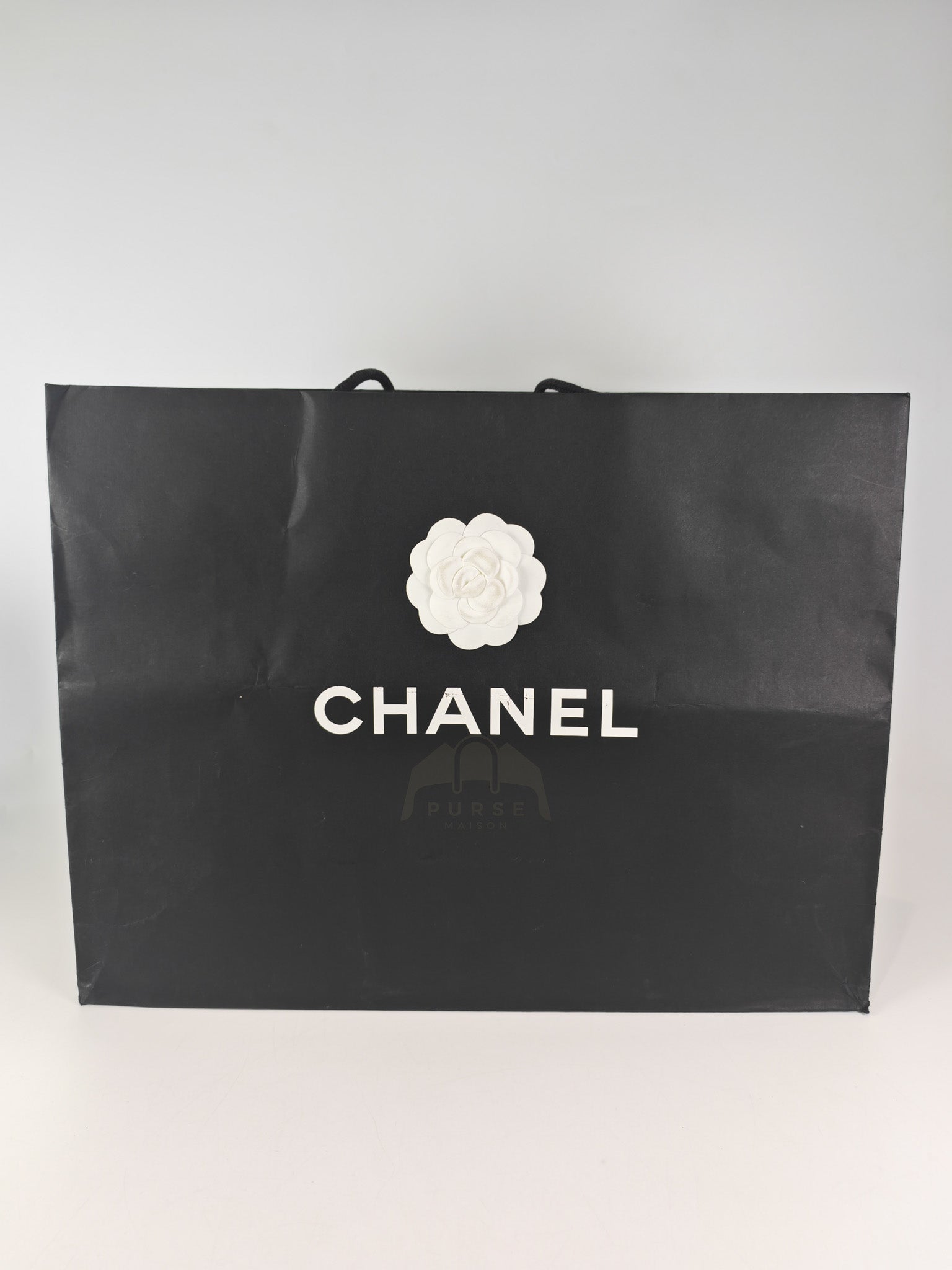 Boy Small in Black Caviar Leather & Age Gold Hardware Microchip | Purse Maison Luxury Bags Shop