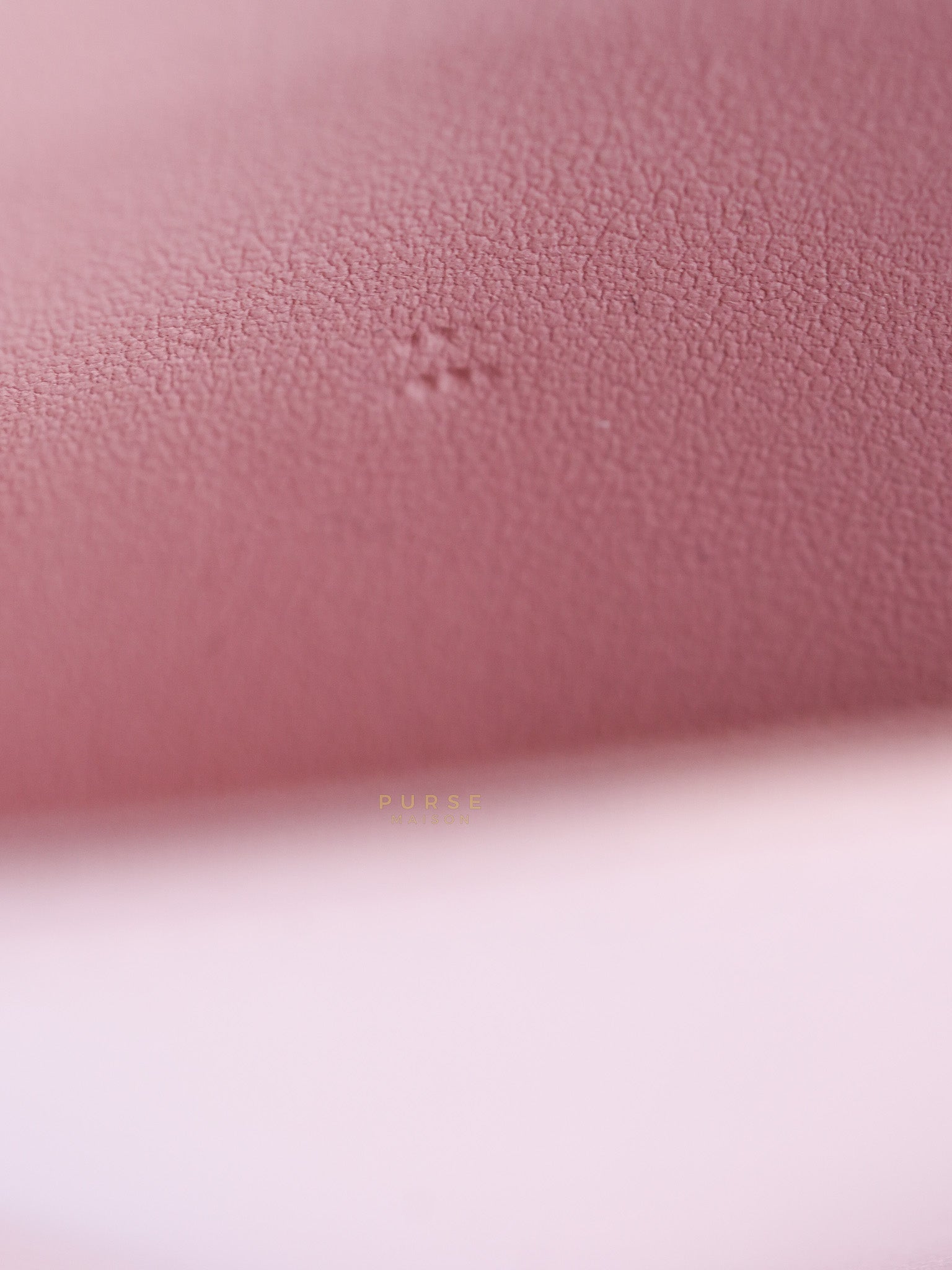 Boy Wallet On Chain in Light Pink Caviar Leather & Aged Gold Hardware (Series 27) | Purse Maison Luxury Bags Shop