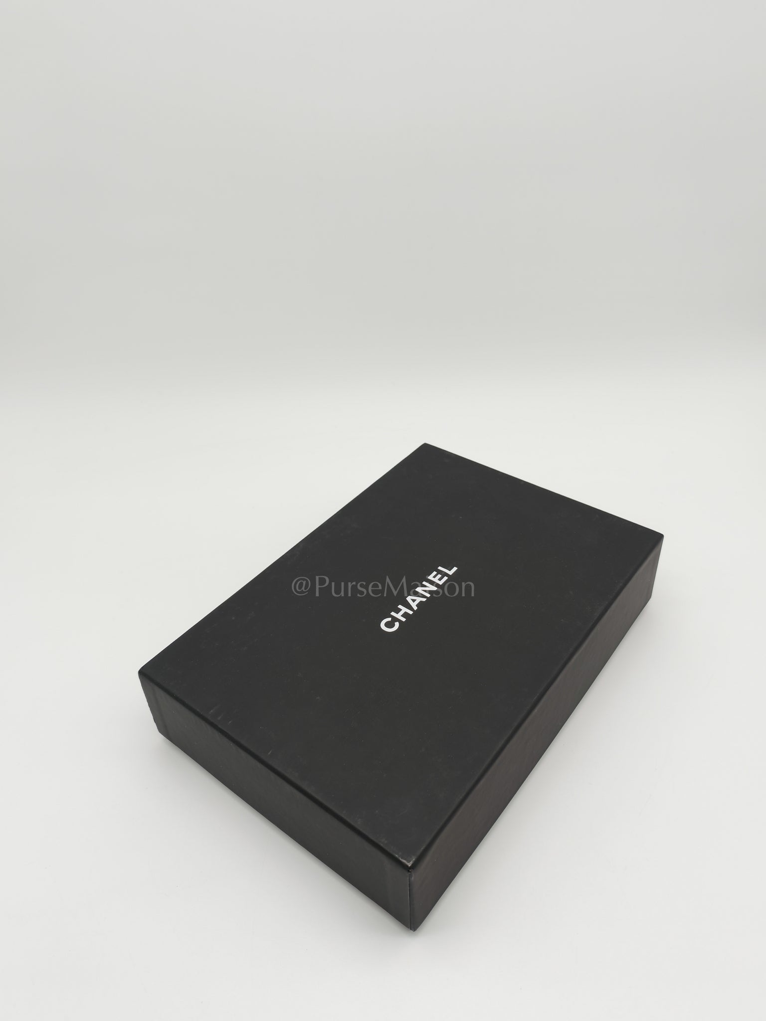 Boy Wallet On Chain (WOC) in Black Caviar Leather and Aged Gold Hardware Series 26 | Purse Maison Luxury Bags Shop