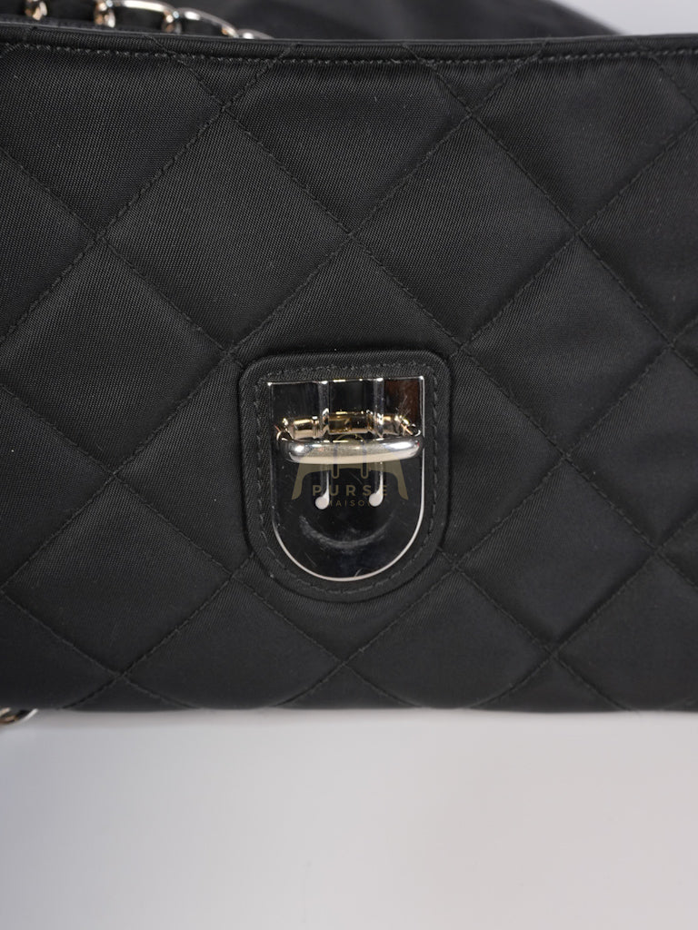 BP0584 Tessuto Impuntu Nero/Black Nylon Shoulder Bag/Crossbody Bag | Purse Maison Luxury Bags Shop