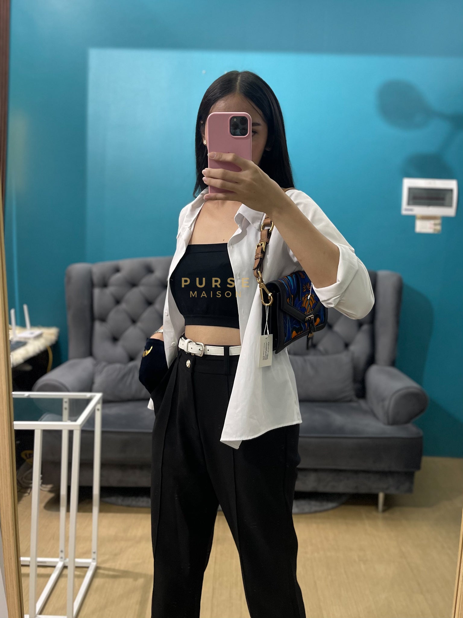 BR2144 Canapa Tulipano Shoulder Bag | Purse Maison Luxury Bags Shop