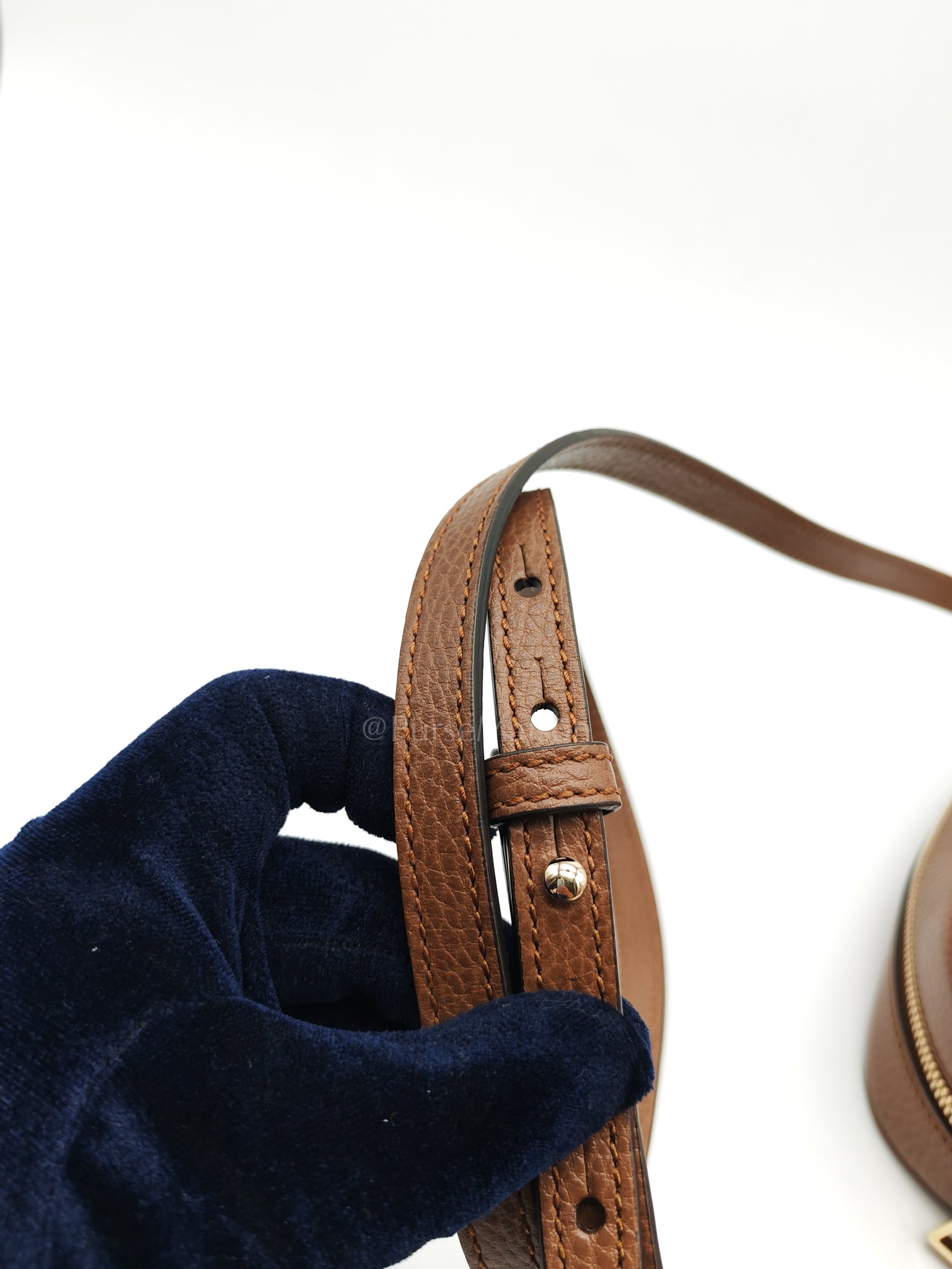 Bree in Brown Supreme Canvas Crossbody Bag | Purse Maison Luxury Bags Shop