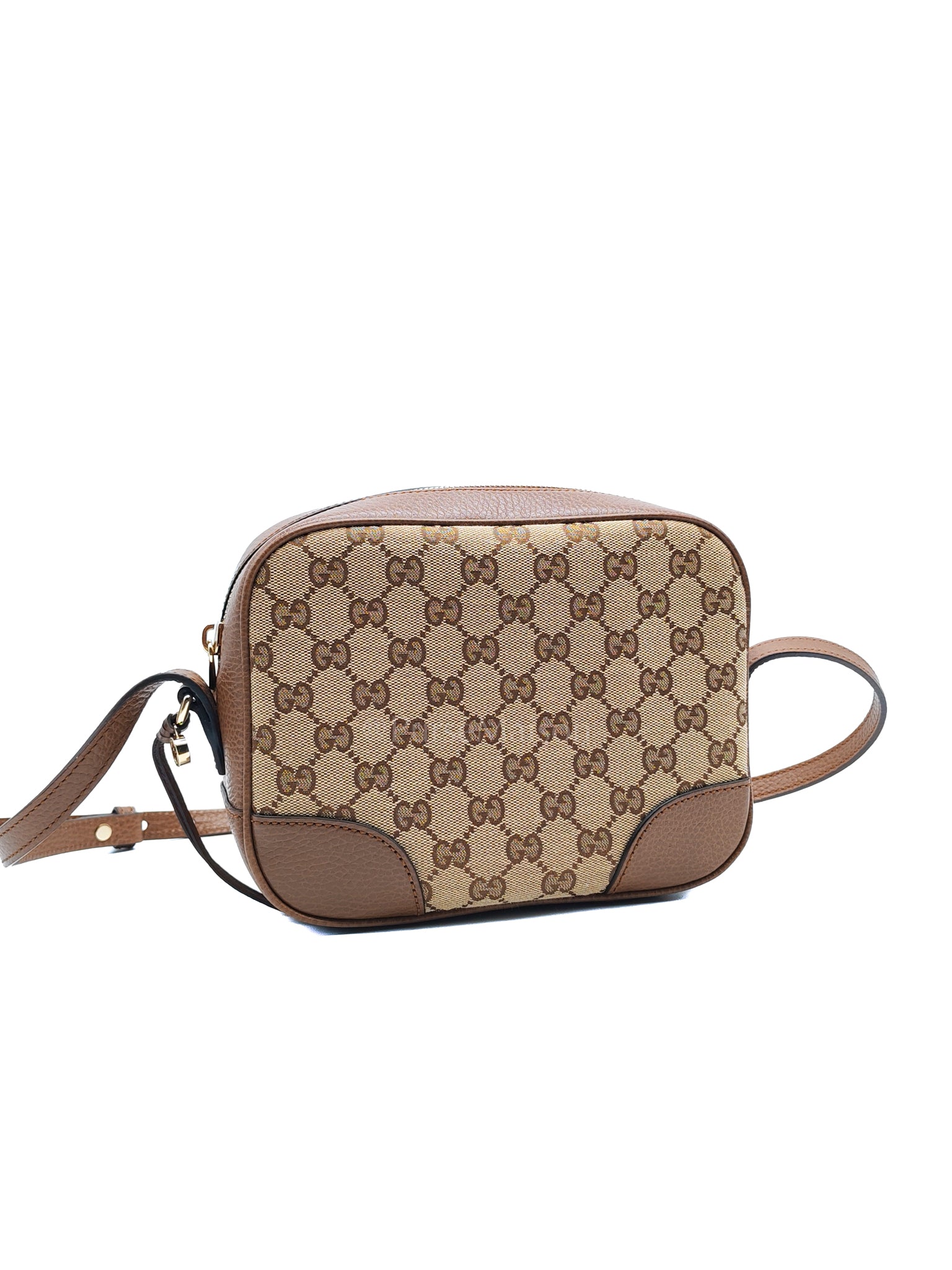 Bree in Brown Supreme Canvas Crossbody Bag | Purse Maison Luxury Bags Shop