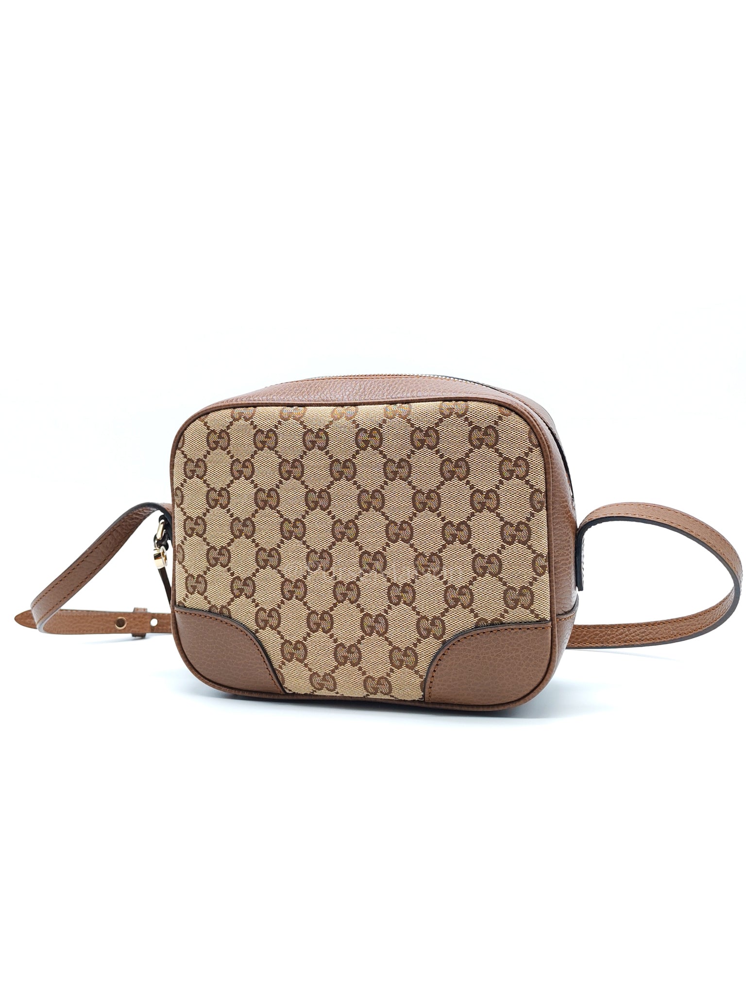Bree in Brown Supreme Canvas Crossbody Bag | Purse Maison Luxury Bags Shop