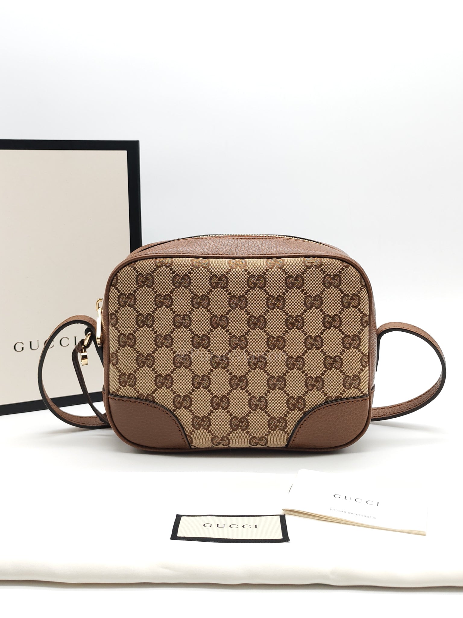 Bree in Brown Supreme Canvas Crossbody Bag | Purse Maison Luxury Bags Shop
