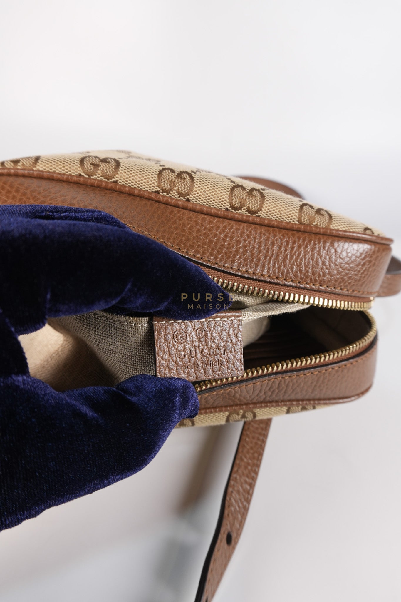 Bree Mini Messenger Bag in GG Canvas | Purse Maison Luxury Bags Shop