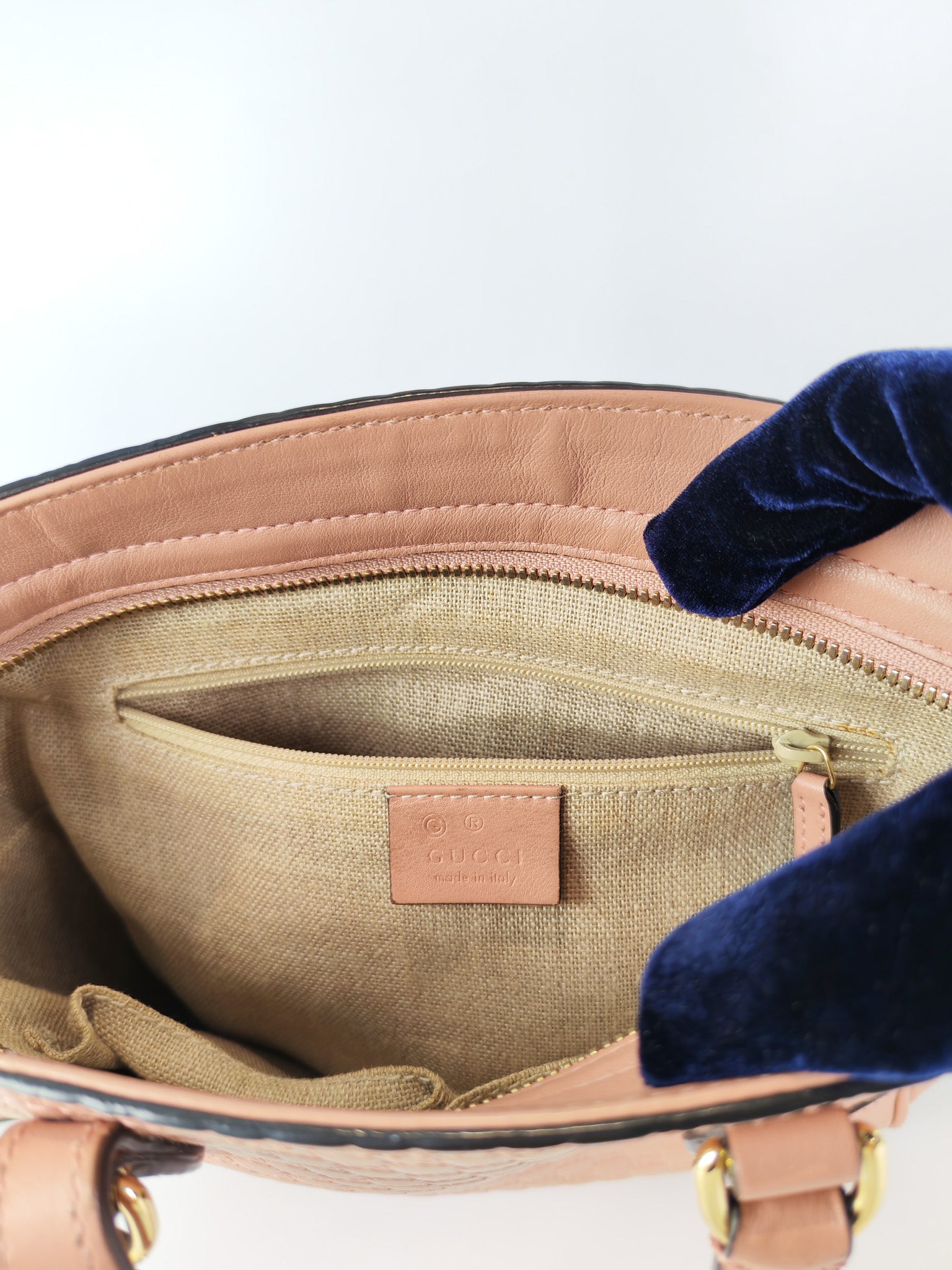 Bree Tote Bag Small in Pink Micro Guccissima Leather | Purse Maison Luxury Bags Shop