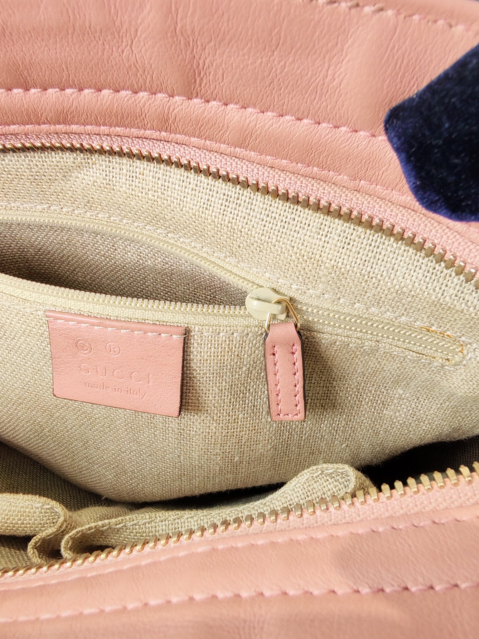 Bree Tote Bag Small in Pink Micro Guccissima Leather | Purse Maison Luxury Bags Shop