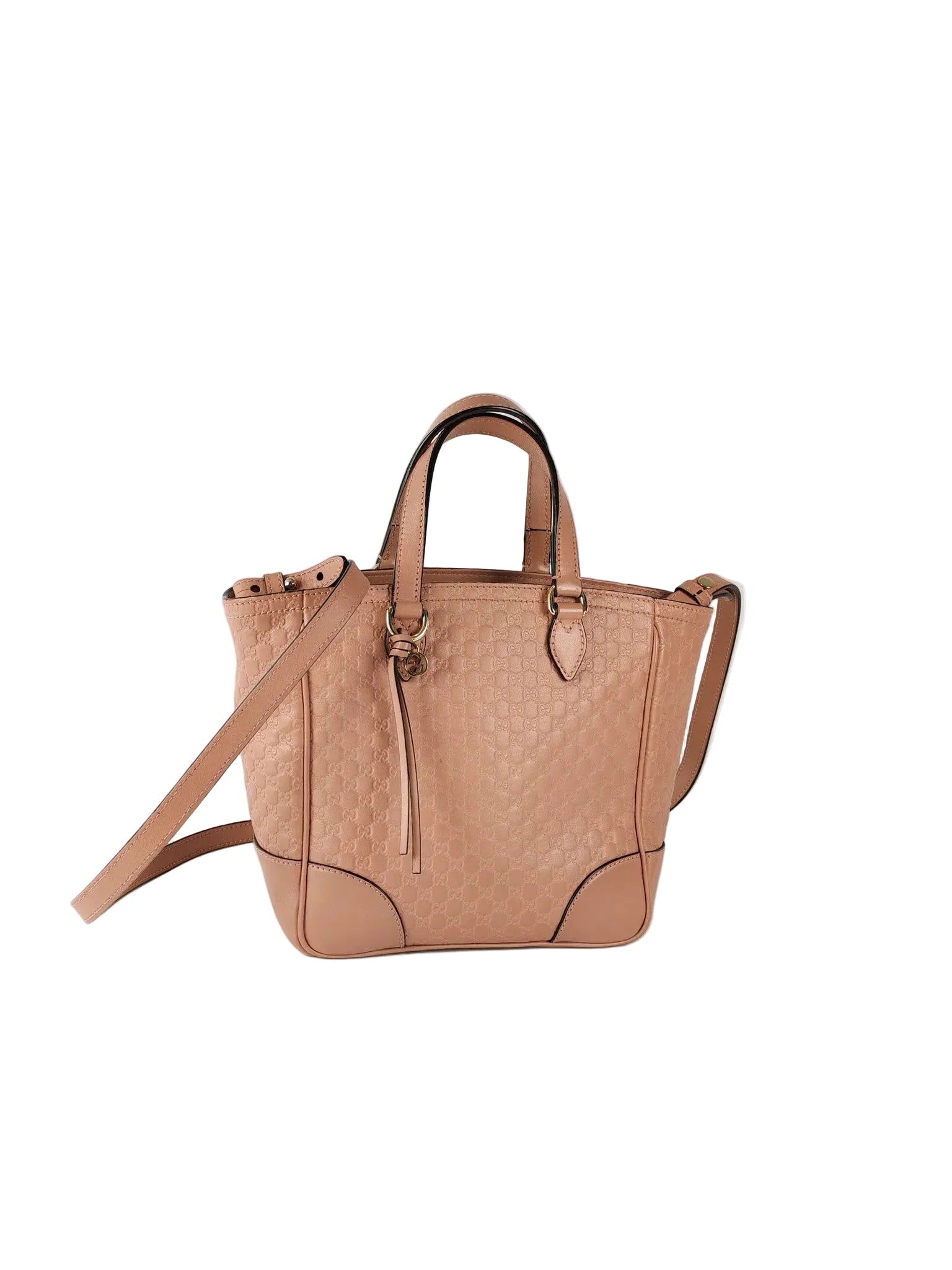 Bree Tote Bag Small in Pink Micro Guccissima Leather | Purse Maison Luxury Bags Shop