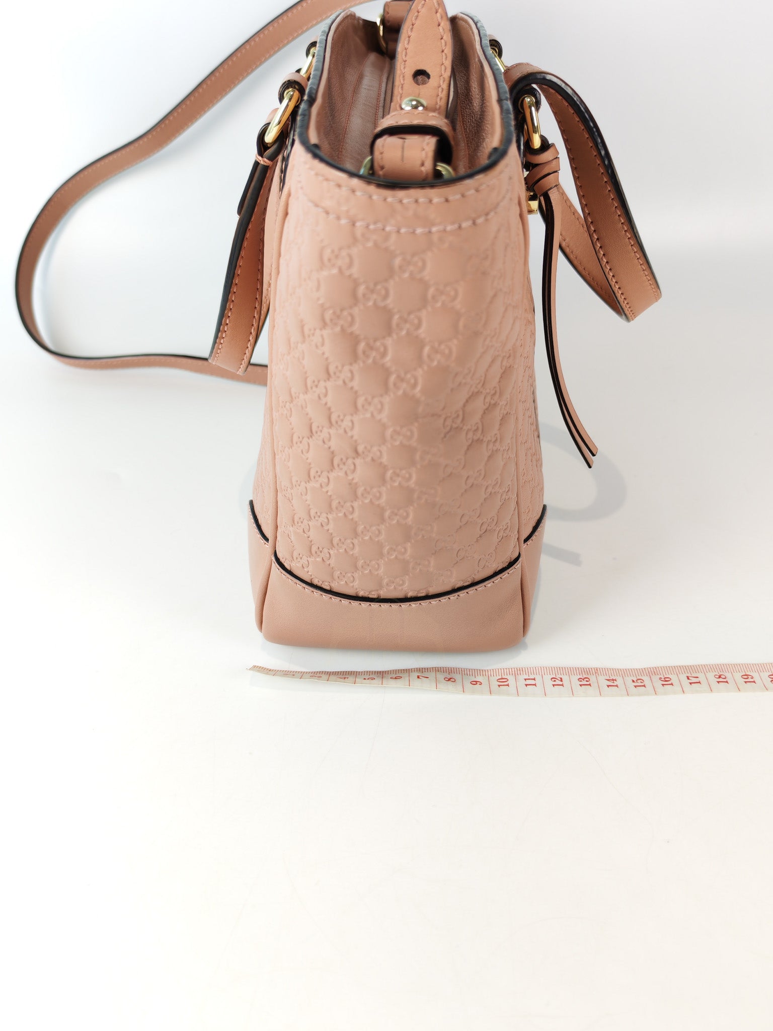 Bree Tote Bag Small in Pink Micro Guccissima Leather | Purse Maison Luxury Bags Shop