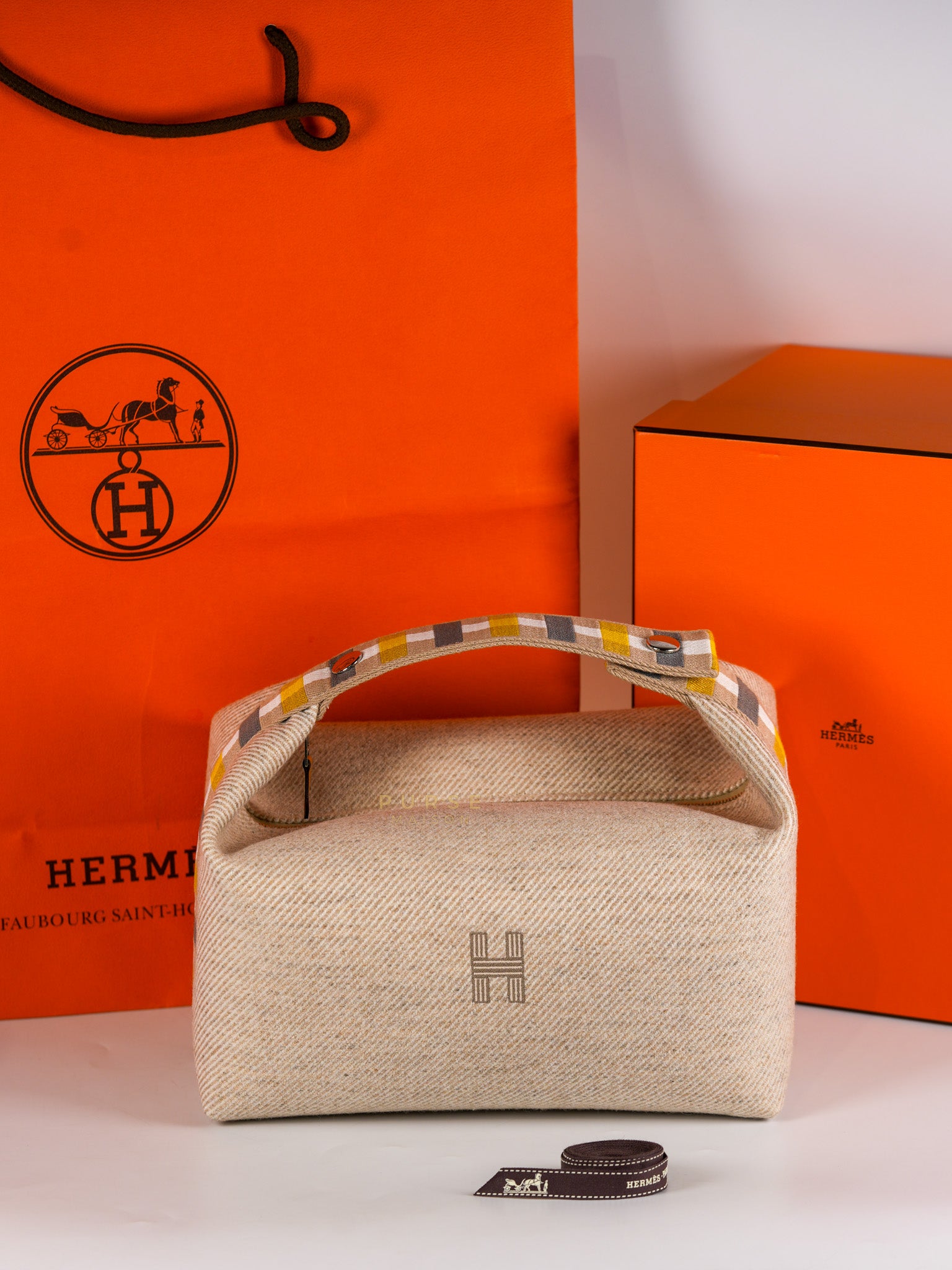 Bride-a-Brac PM in Beige Palladium Hardware | Purse Maison Luxury Bags Shop