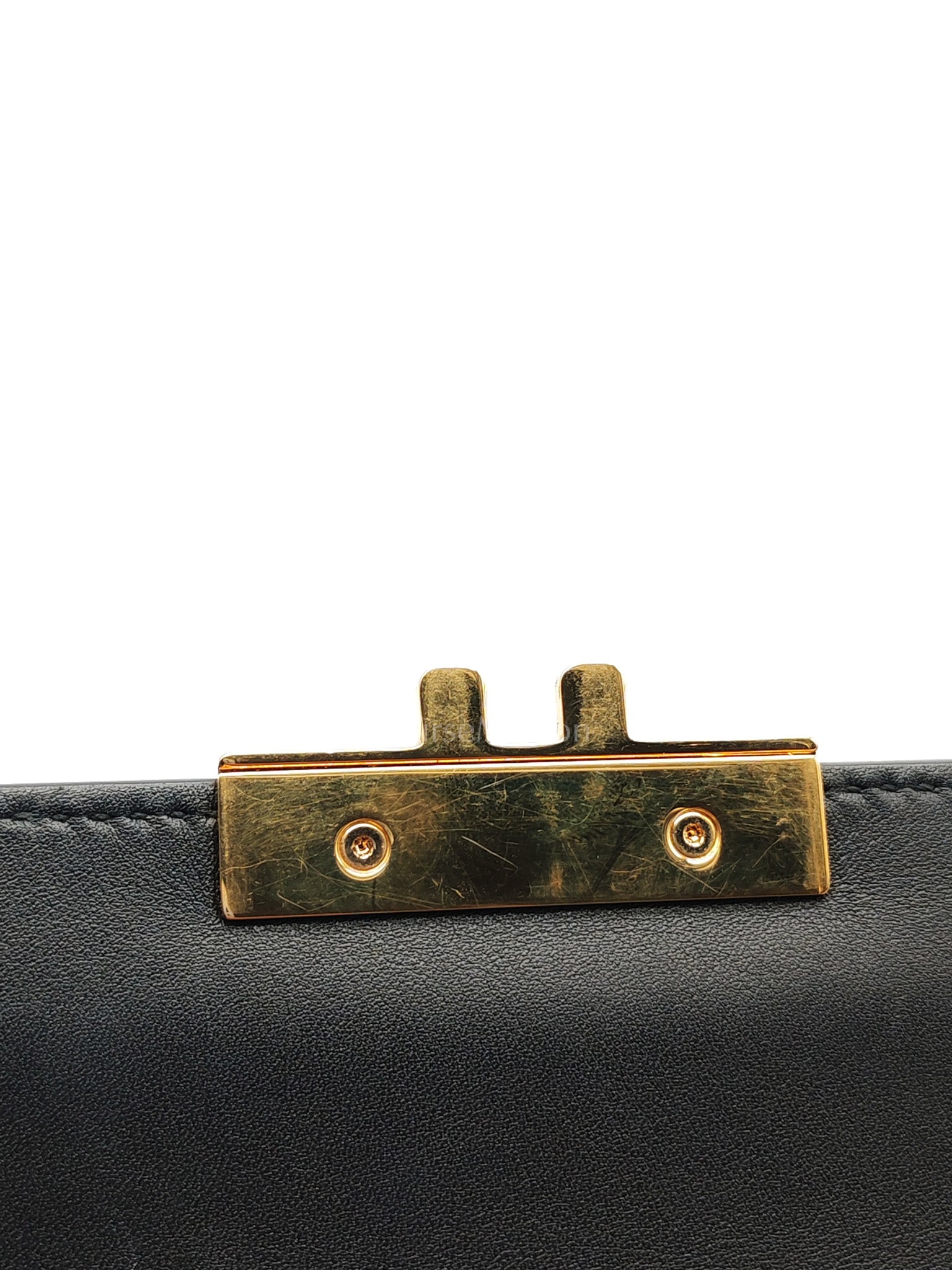 Padlock Mini Backpack in GG Supreme Canvas & Gold Hardware