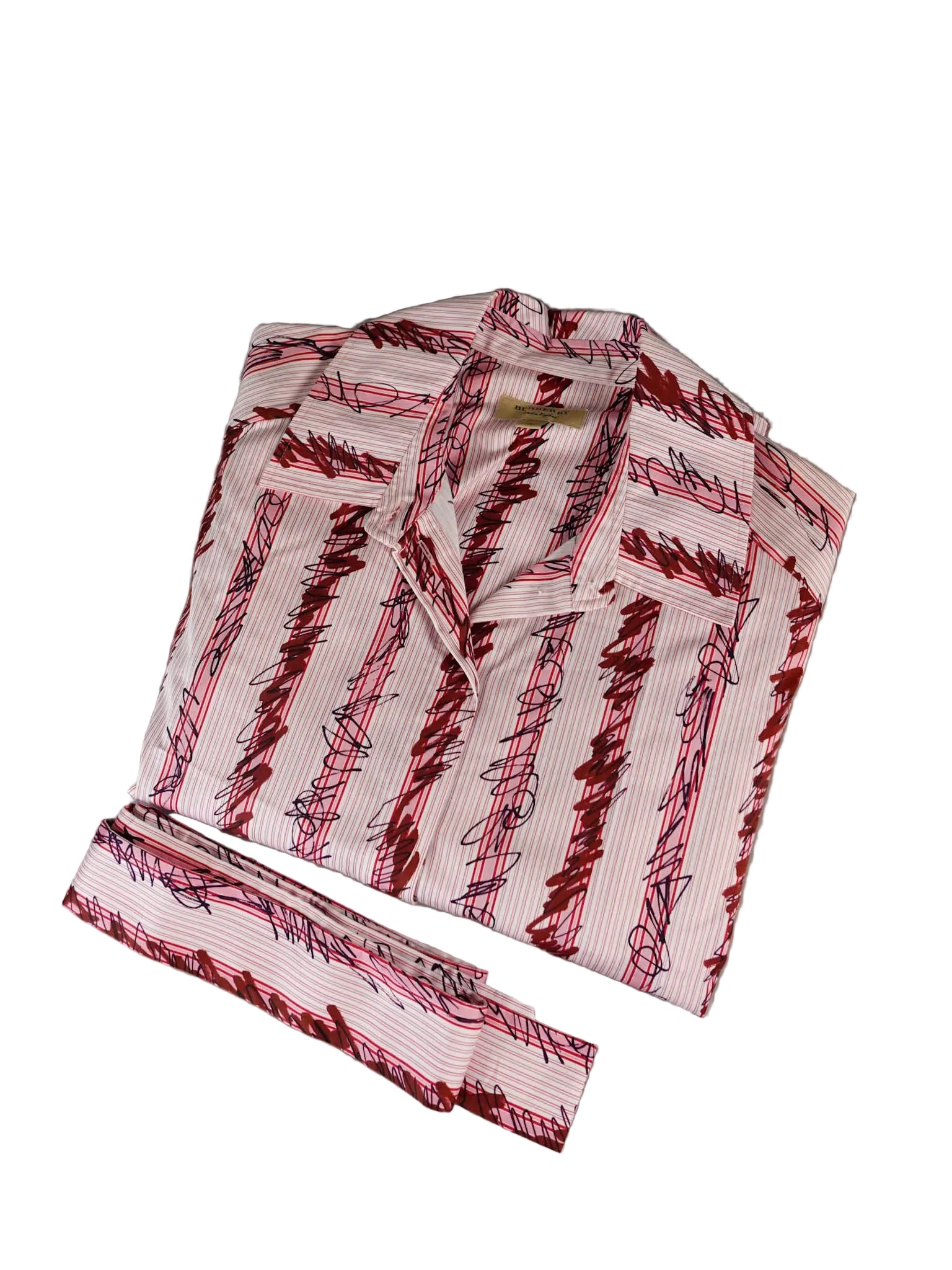Scribble Stripe Red Dress For Women UK 10/US 8/IT 42 | Purse Maison Luxury Bags Shop