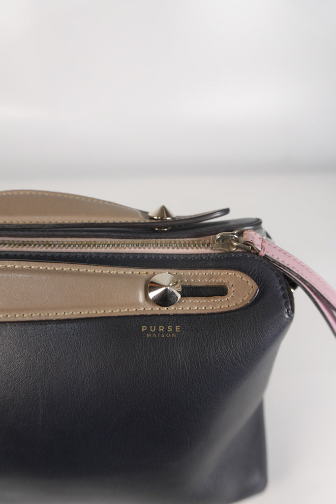 By The Way Bag Small in Multicolor Black Beige & Pink Leather | Purse Maison Luxury Bags Shop