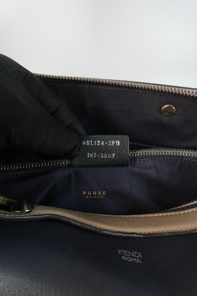 By The Way Bag Small in Multicolor Black Beige & Pink Leather | Purse Maison Luxury Bags Shop