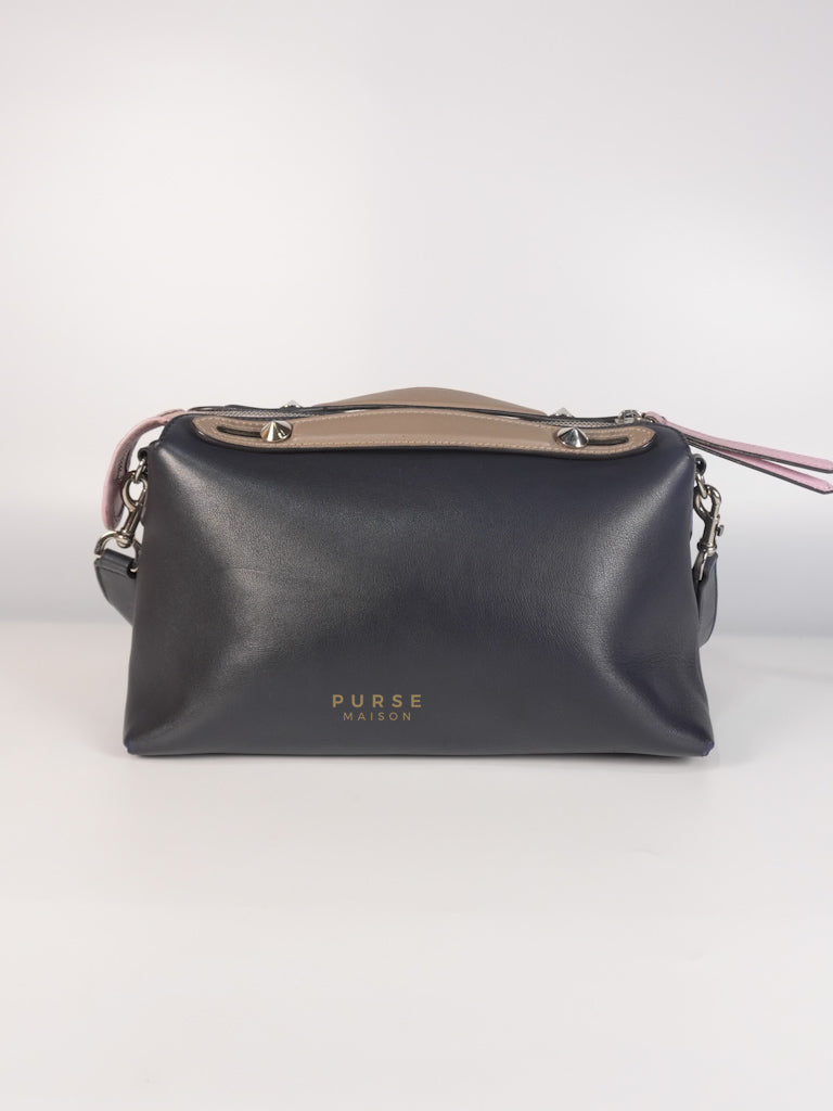 By The Way Bag Small in Multicolor Black Beige & Pink Leather | Purse Maison Luxury Bags Shop