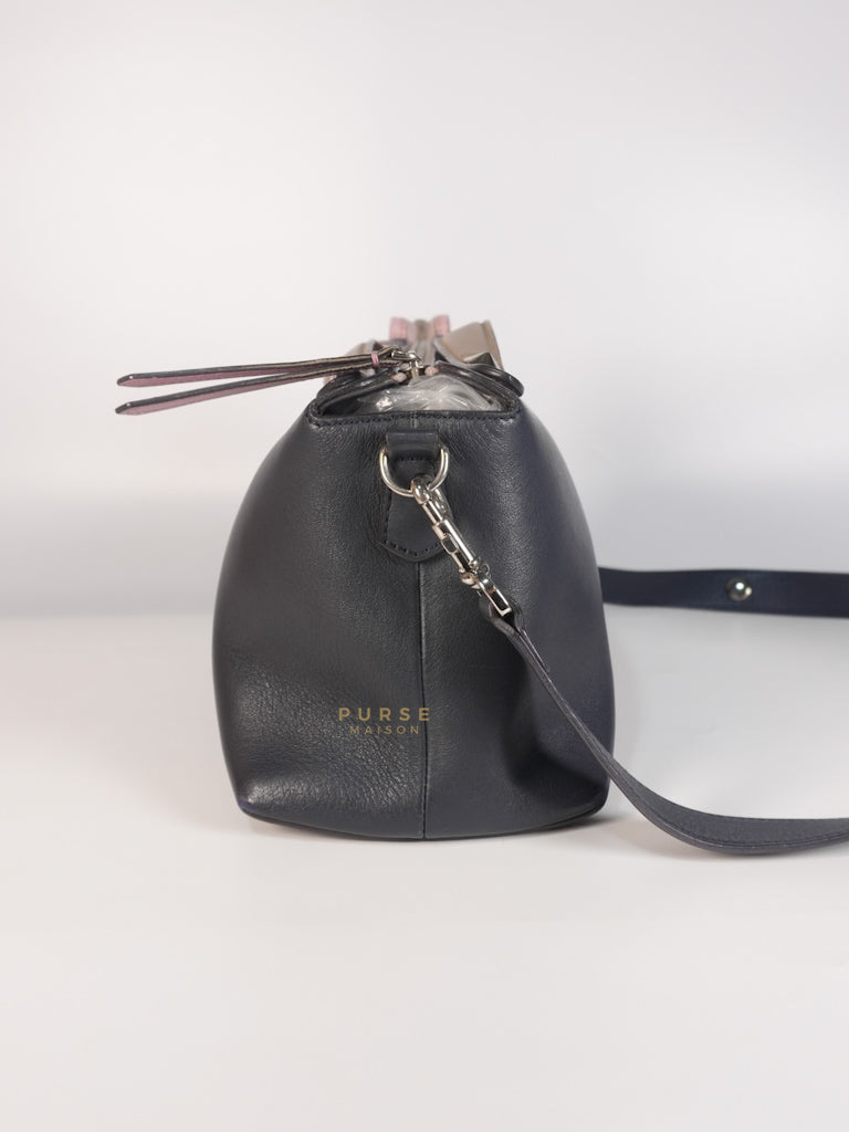 By The Way Bag Small in Multicolor Black Beige & Pink Leather | Purse Maison Luxury Bags Shop