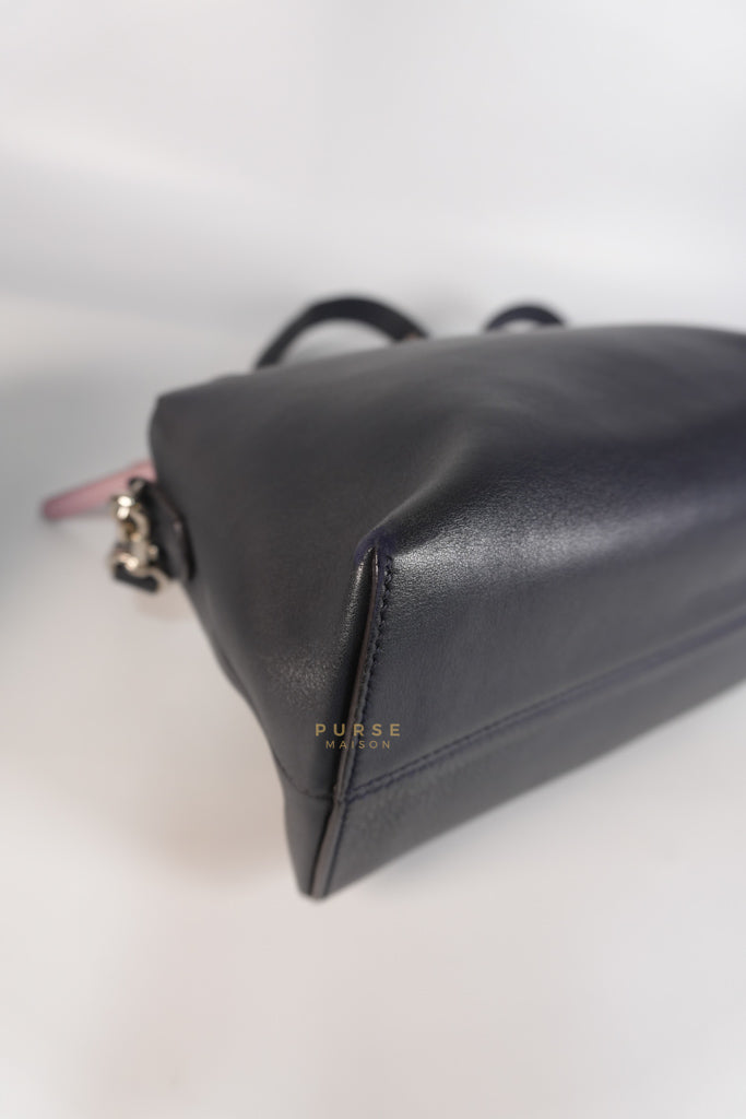 By The Way Bag Small in Multicolor Black Beige & Pink Leather | Purse Maison Luxury Bags Shop