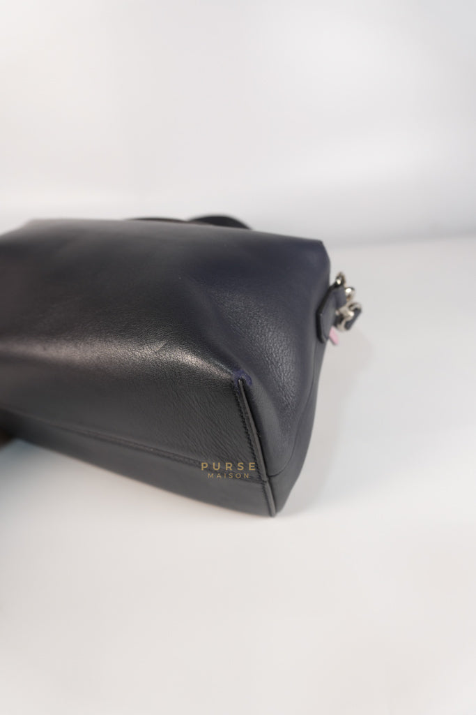 By The Way Bag Small in Multicolor Black Beige & Pink Leather | Purse Maison Luxury Bags Shop