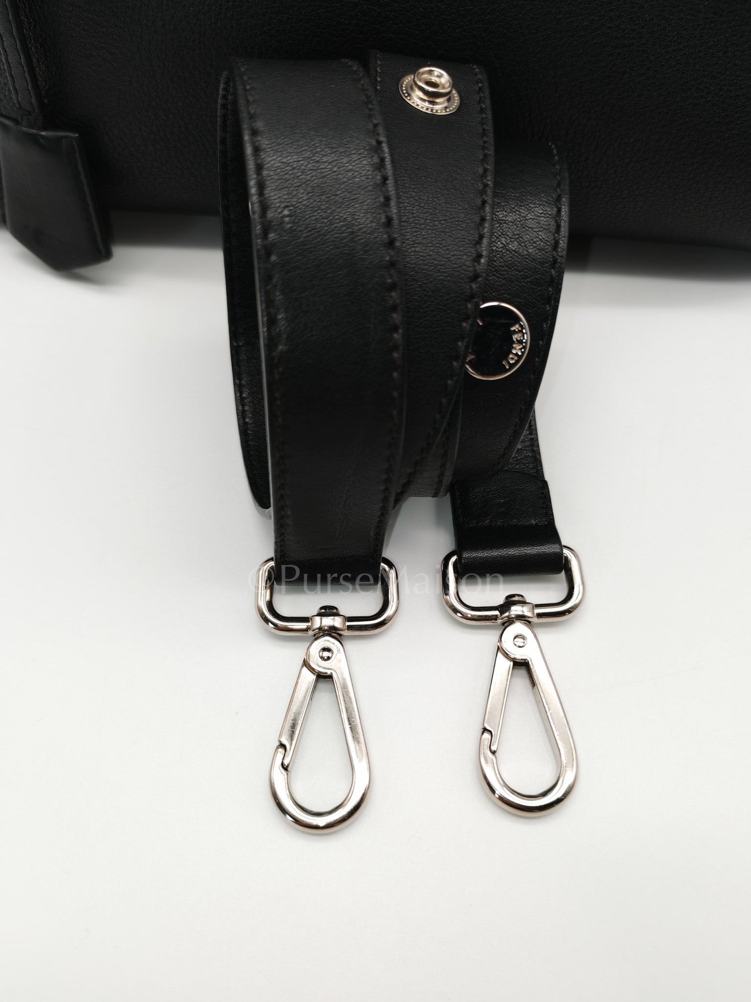 By The Way Black Medium in Black Calfskin Leather | Purse Maison Luxury Bags Shop