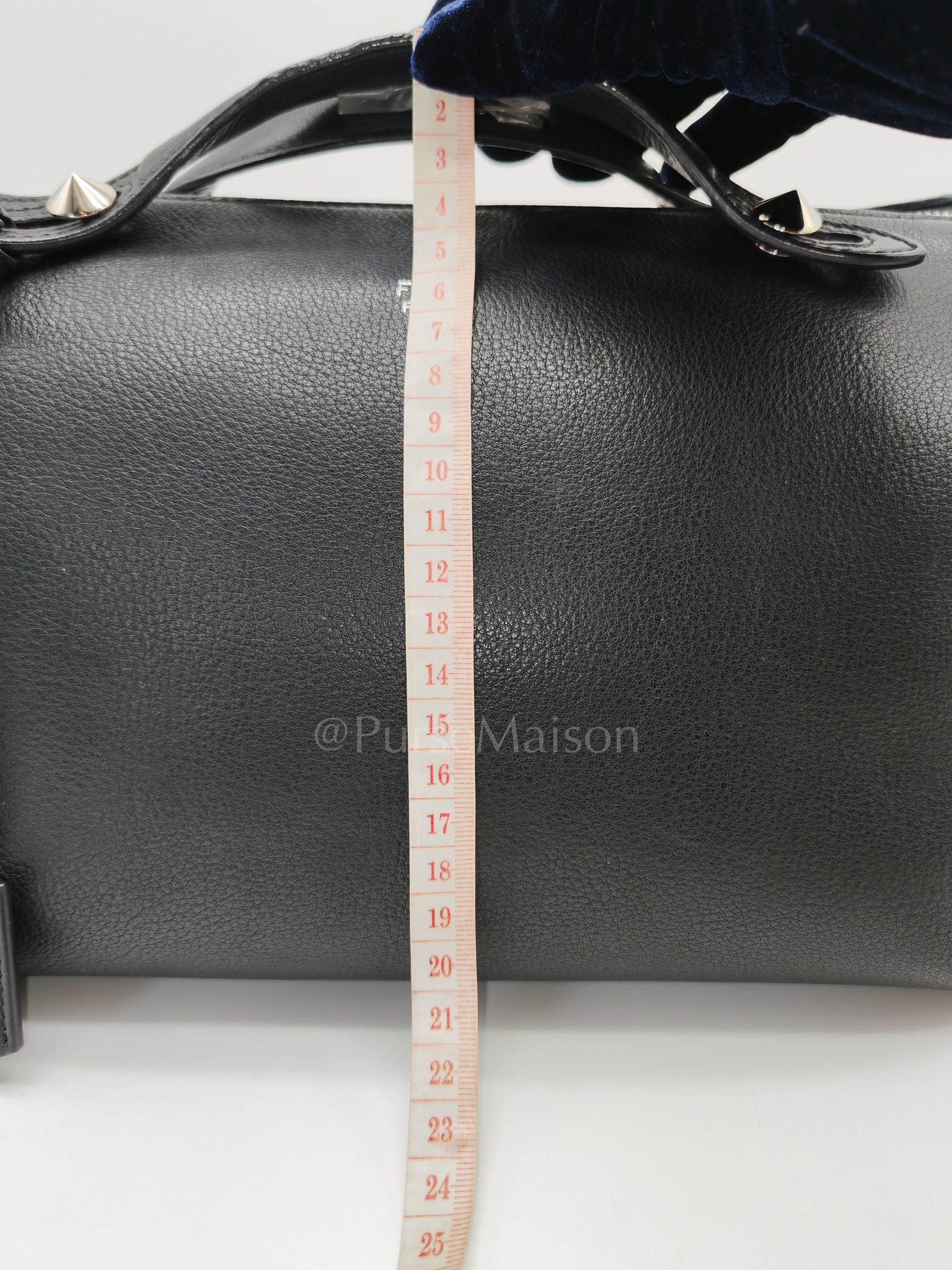By The Way Black Medium in Black Calfskin Leather | Purse Maison Luxury Bags Shop