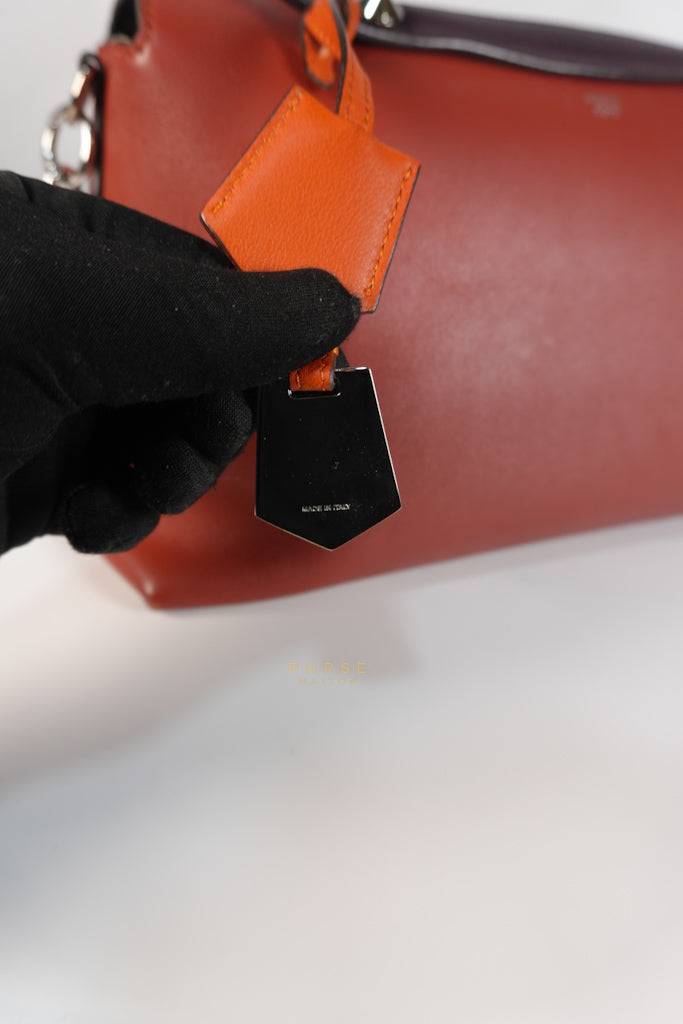 By The Way Medium in Burnt Red Terracotta in Smooth Calfskin Leather | Purse Maison Luxury Bags Shop