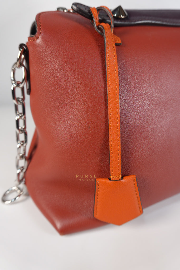 By The Way Medium in Burnt Red Terracotta in Smooth Calfskin Leather | Purse Maison Luxury Bags Shop
