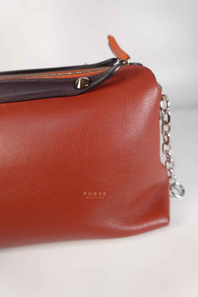 By The Way Medium in Burnt Red Terracotta in Smooth Calfskin Leather | Purse Maison Luxury Bags Shop