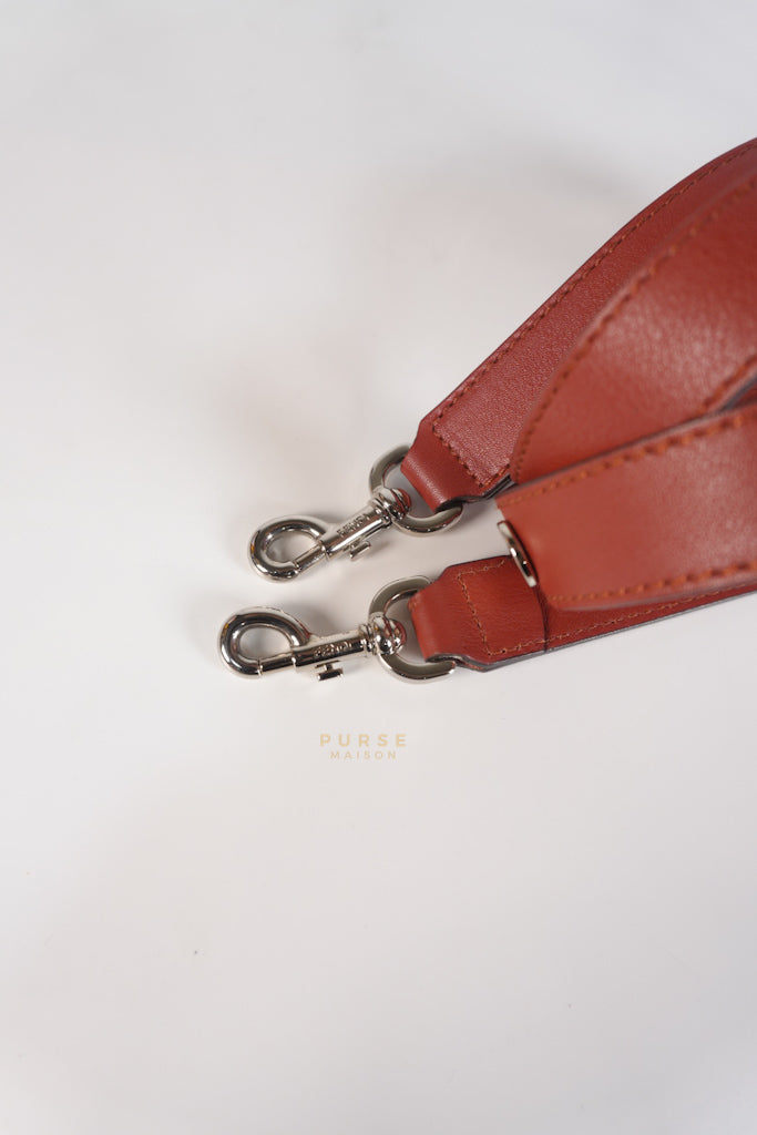 By The Way Medium in Burnt Red Terracotta in Smooth Calfskin Leather | Purse Maison Luxury Bags Shop