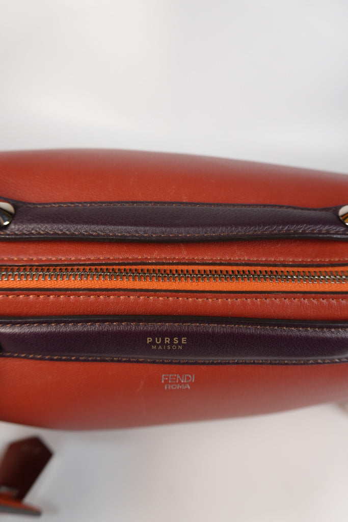 By The Way Medium in Burnt Red Terracotta in Smooth Calfskin Leather | Purse Maison Luxury Bags Shop