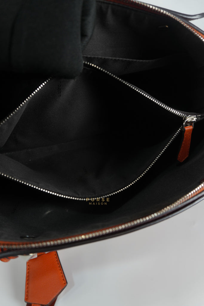 By The Way Medium in Burnt Red Terracotta in Smooth Calfskin Leather | Purse Maison Luxury Bags Shop