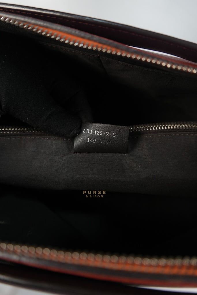 By The Way Medium in Burnt Red Terracotta in Smooth Calfskin Leather | Purse Maison Luxury Bags Shop