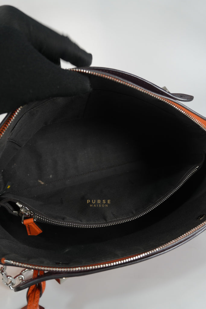 By The Way Medium in Burnt Red Terracotta in Smooth Calfskin Leather | Purse Maison Luxury Bags Shop