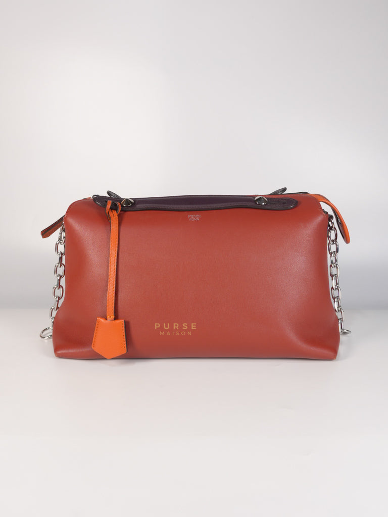 By The Way Medium in Burnt Red Terracotta in Smooth Calfskin Leather | Purse Maison Luxury Bags Shop