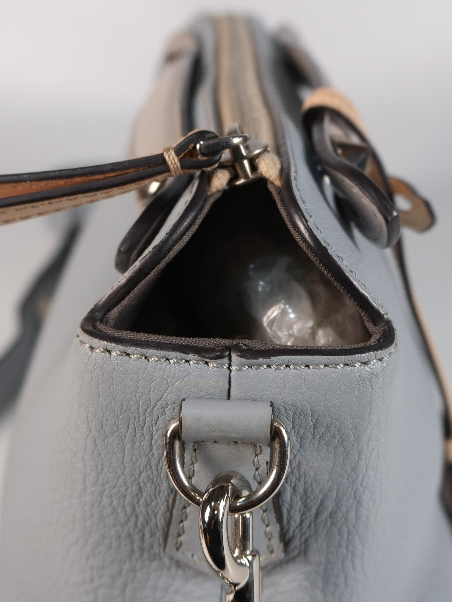 By The Way Small in Tri-color Leather Shoulder Bag | Purse Maison Luxury Bags Shop